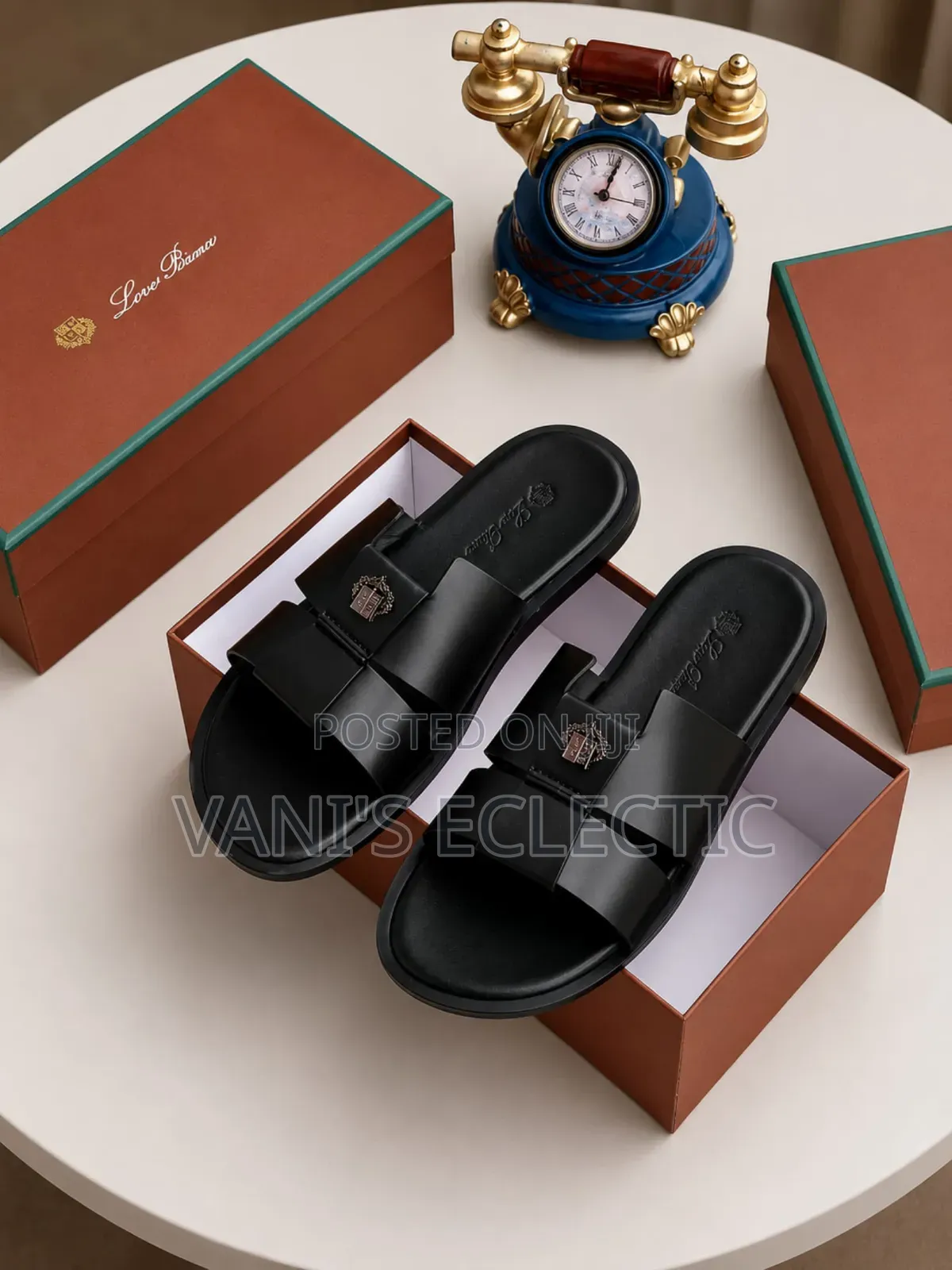Loro Piana Men's Slides