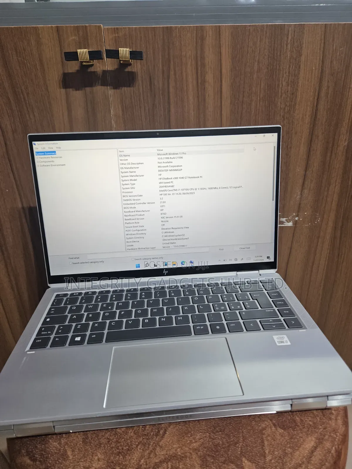 Laptop HP EliteBook x360 1040 G7 16GB Intel Core i7 SSD 512GB