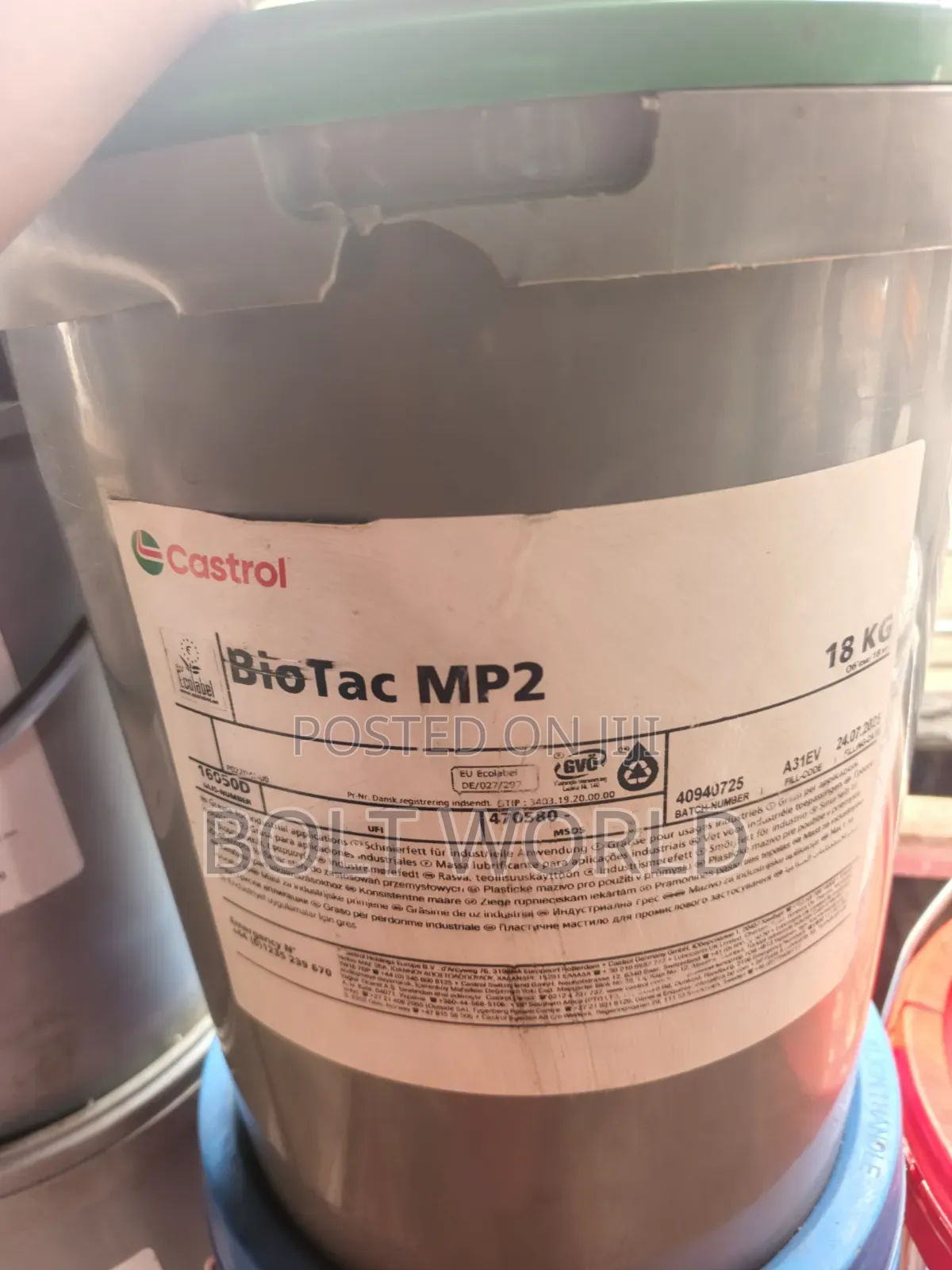 Castrol Biotac Mp2(18kg)
