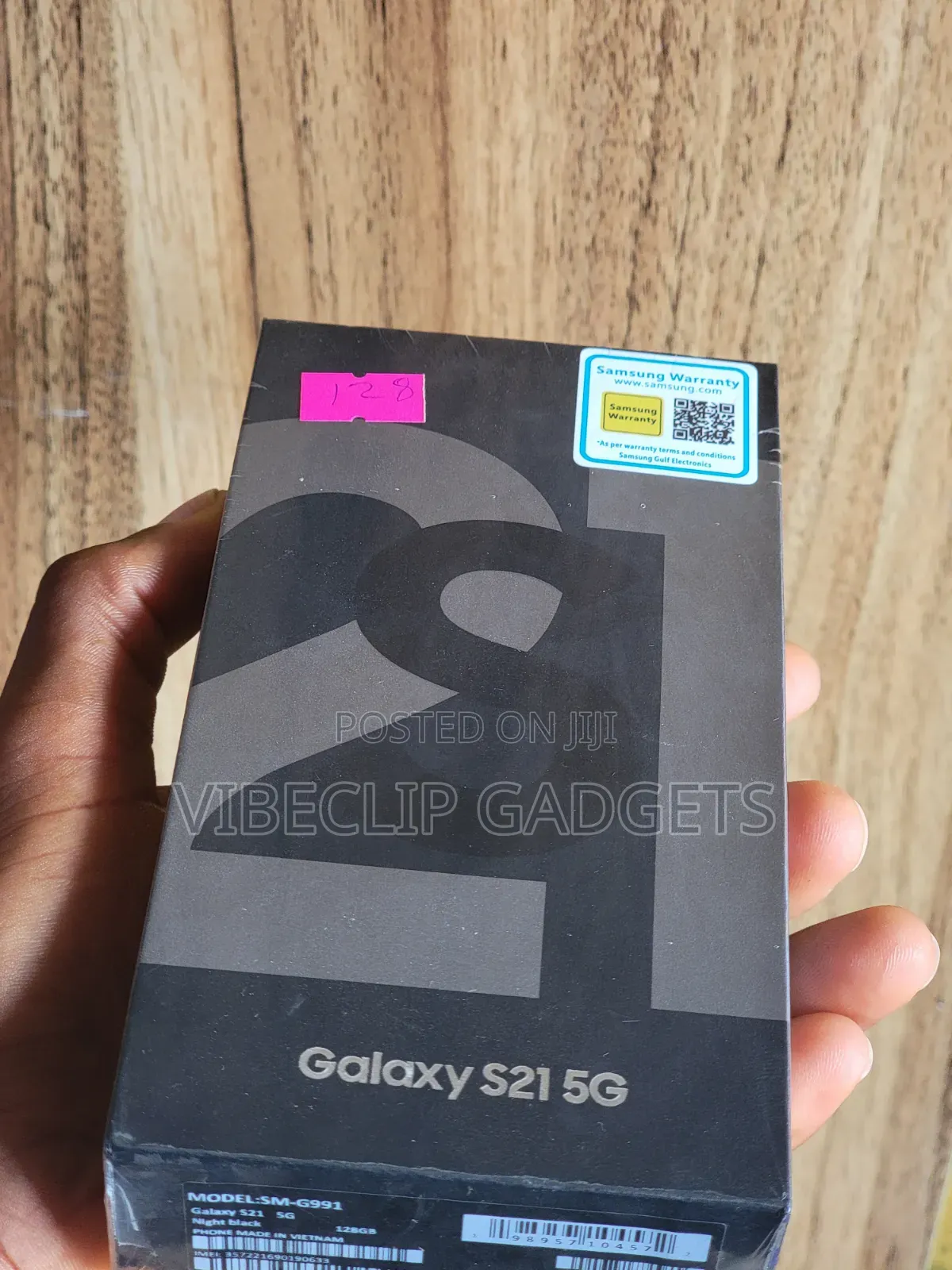 New Samsung Galaxy S21 5G 128 GB Black