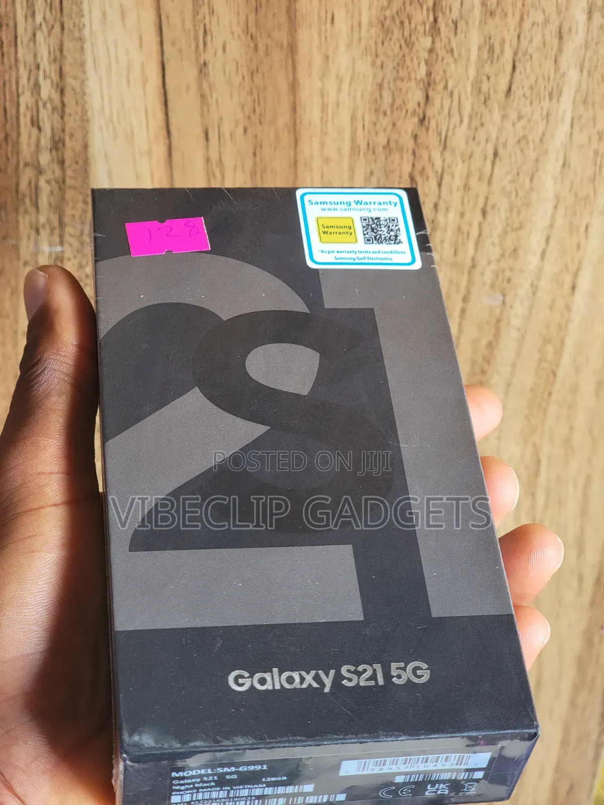 New Samsung Galaxy S21 5G 128 GB Black