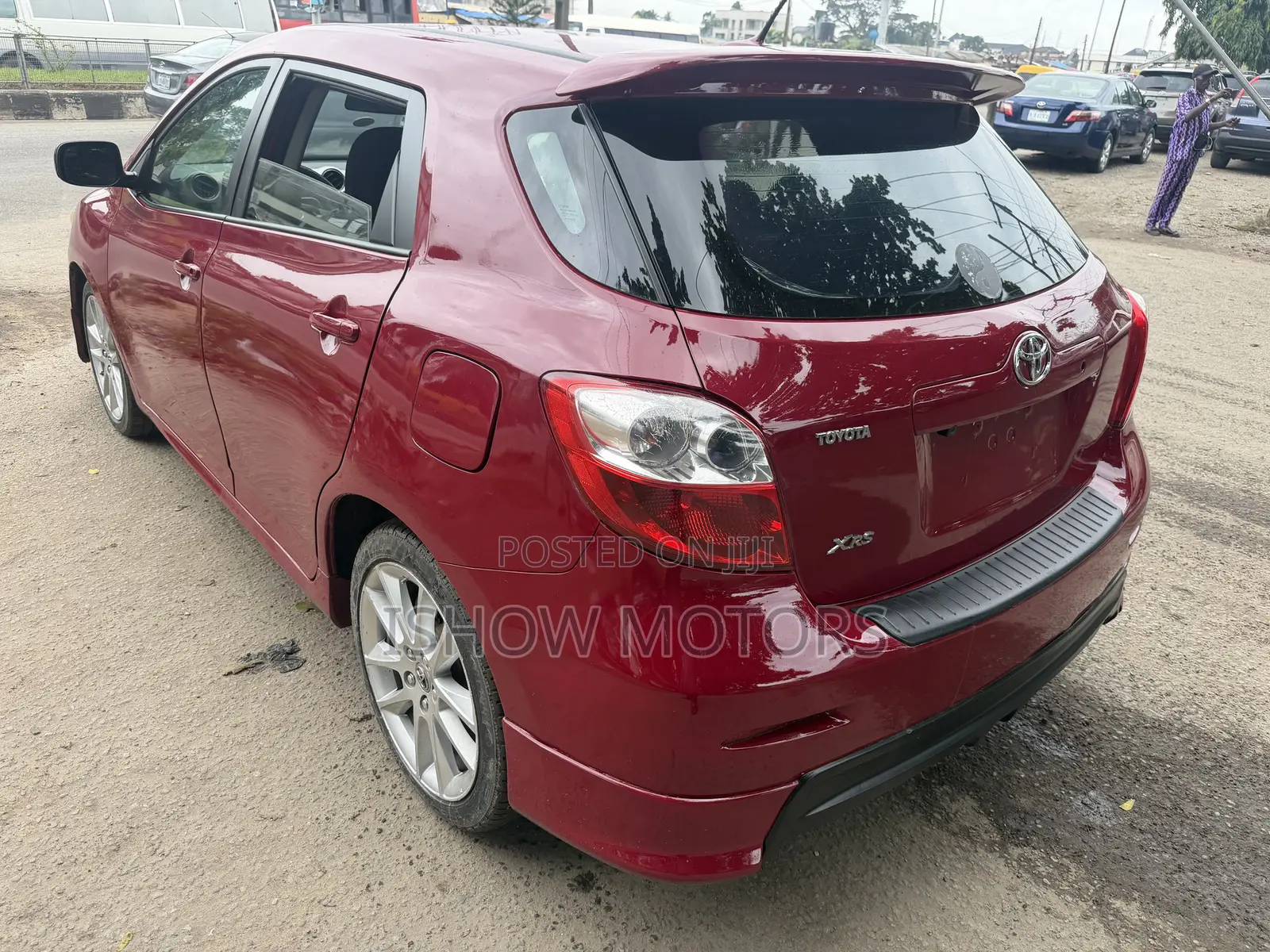 Toyota Matrix XRS Hatchback FWD (2.4L 4cyl 5A) 2009 Red