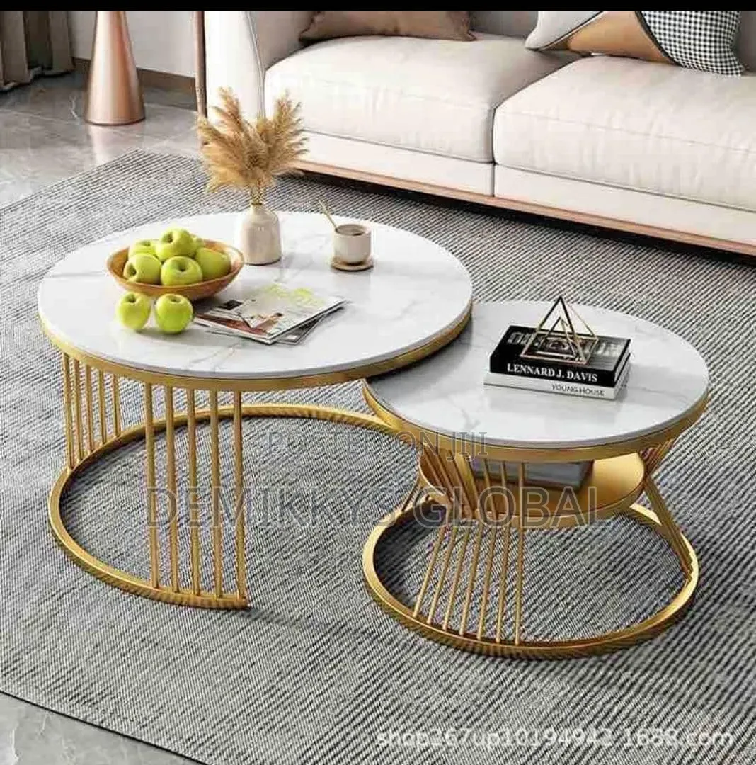 Centre Table 2 in 1. Faux Marble