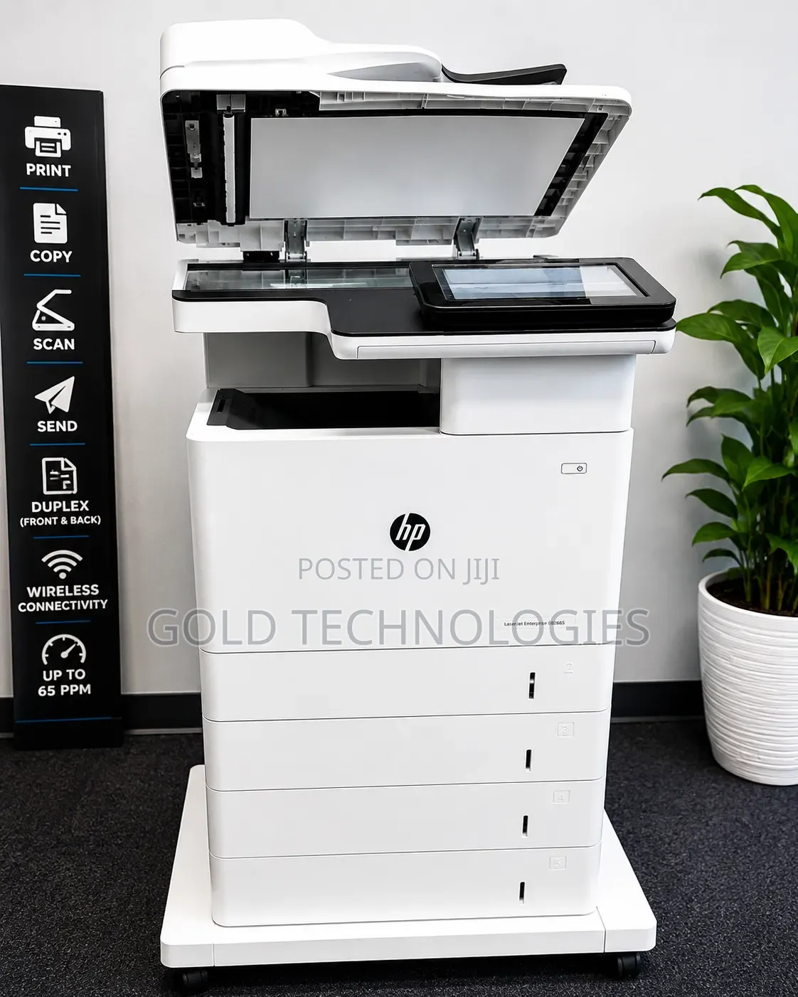 HP E62665mfp B/W Monochrome Copier for Enterprise Workgroup Heavy Duty