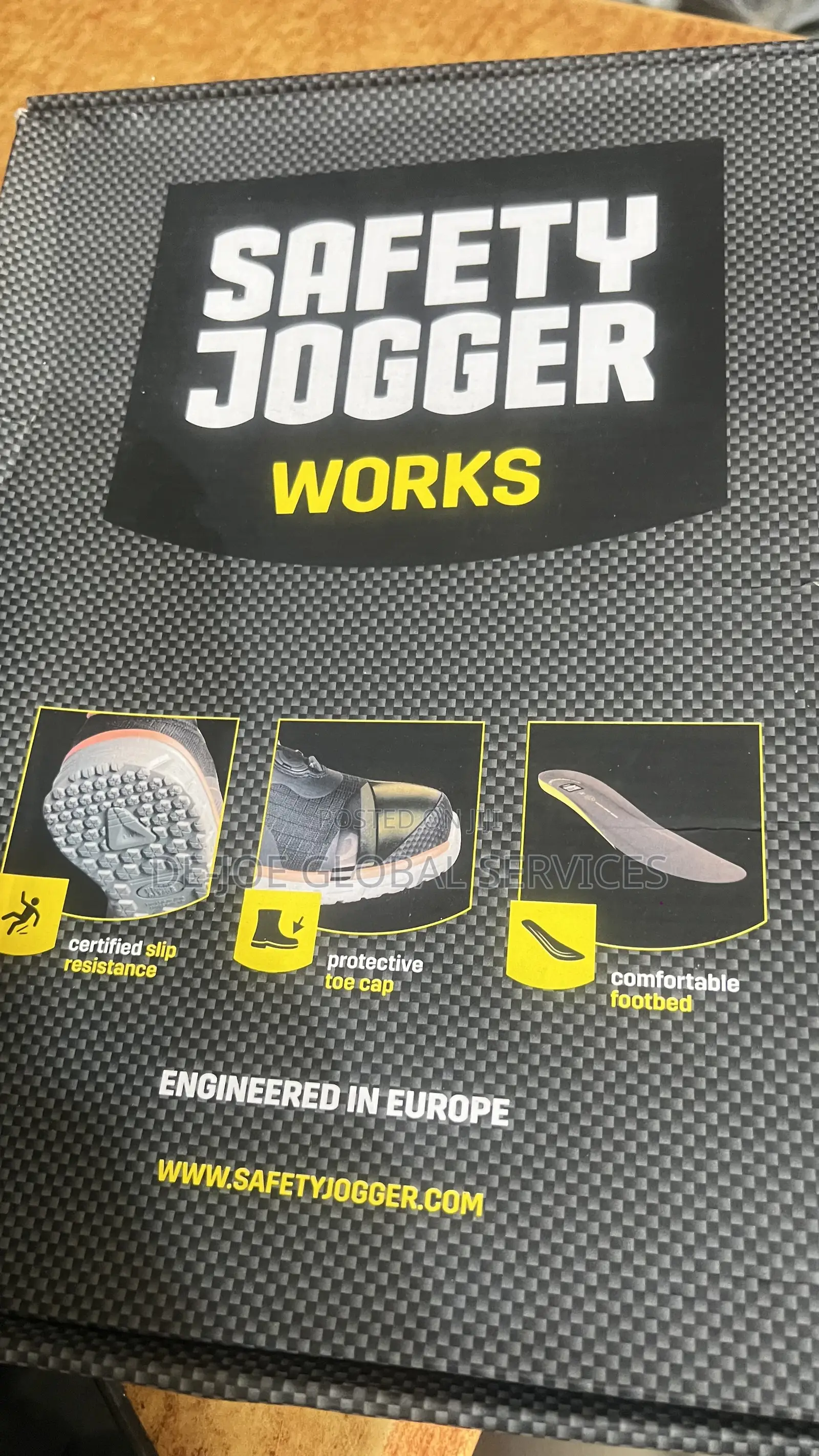 Safety Jogger BASALT S3 Safety Boots – Brand New