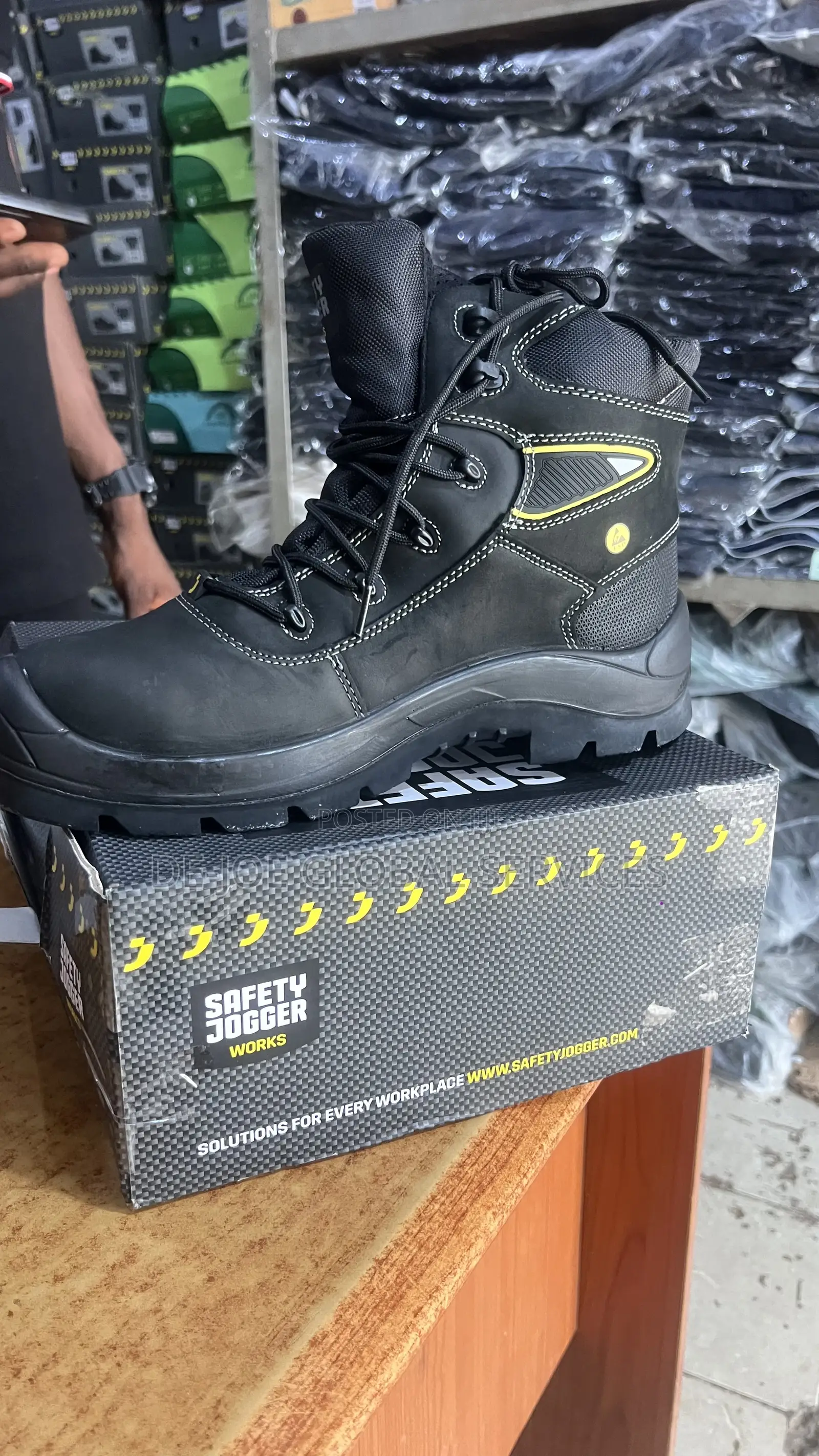 Safety Jogger BASALT S3 Safety Boots – Brand New