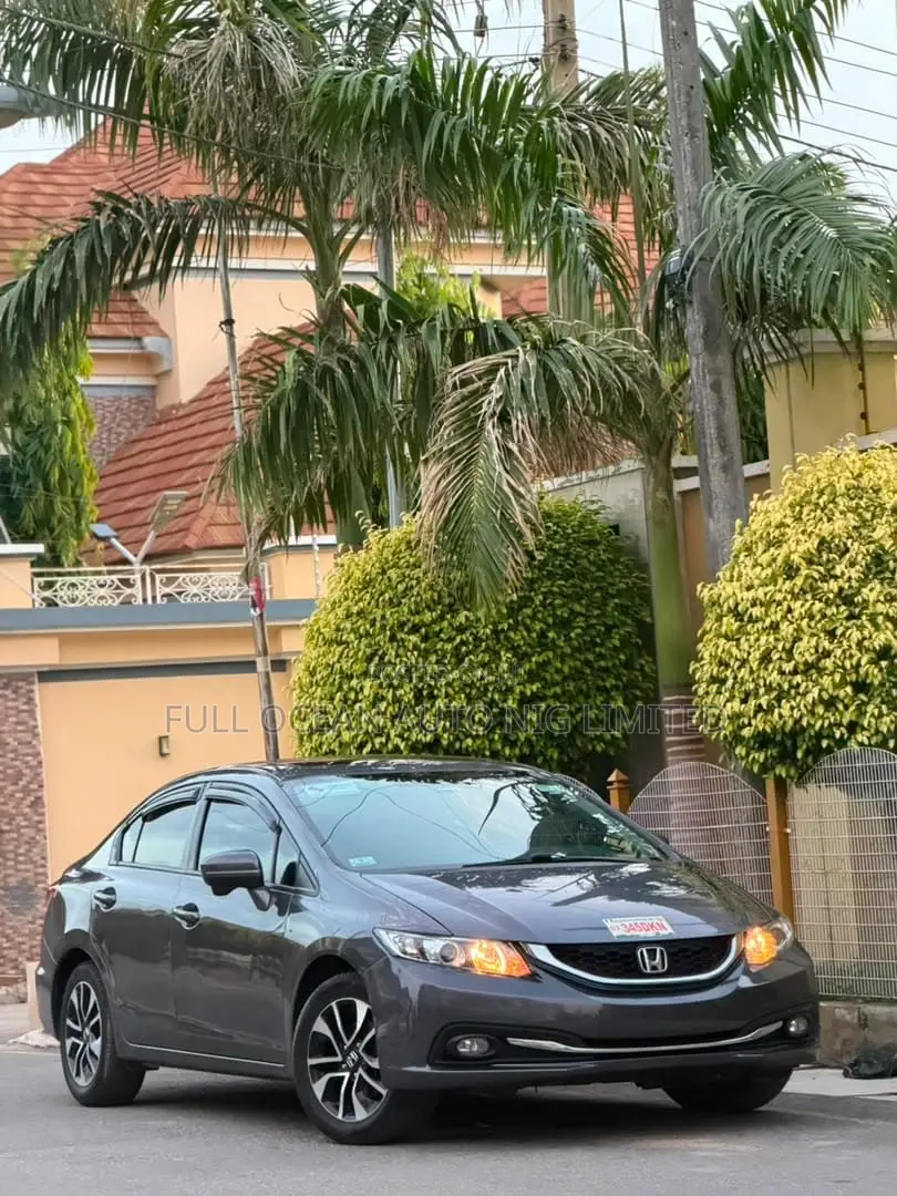 Honda Civic EX 4dr Sedan (1.8L 4cyl CVT) 2015 Gray