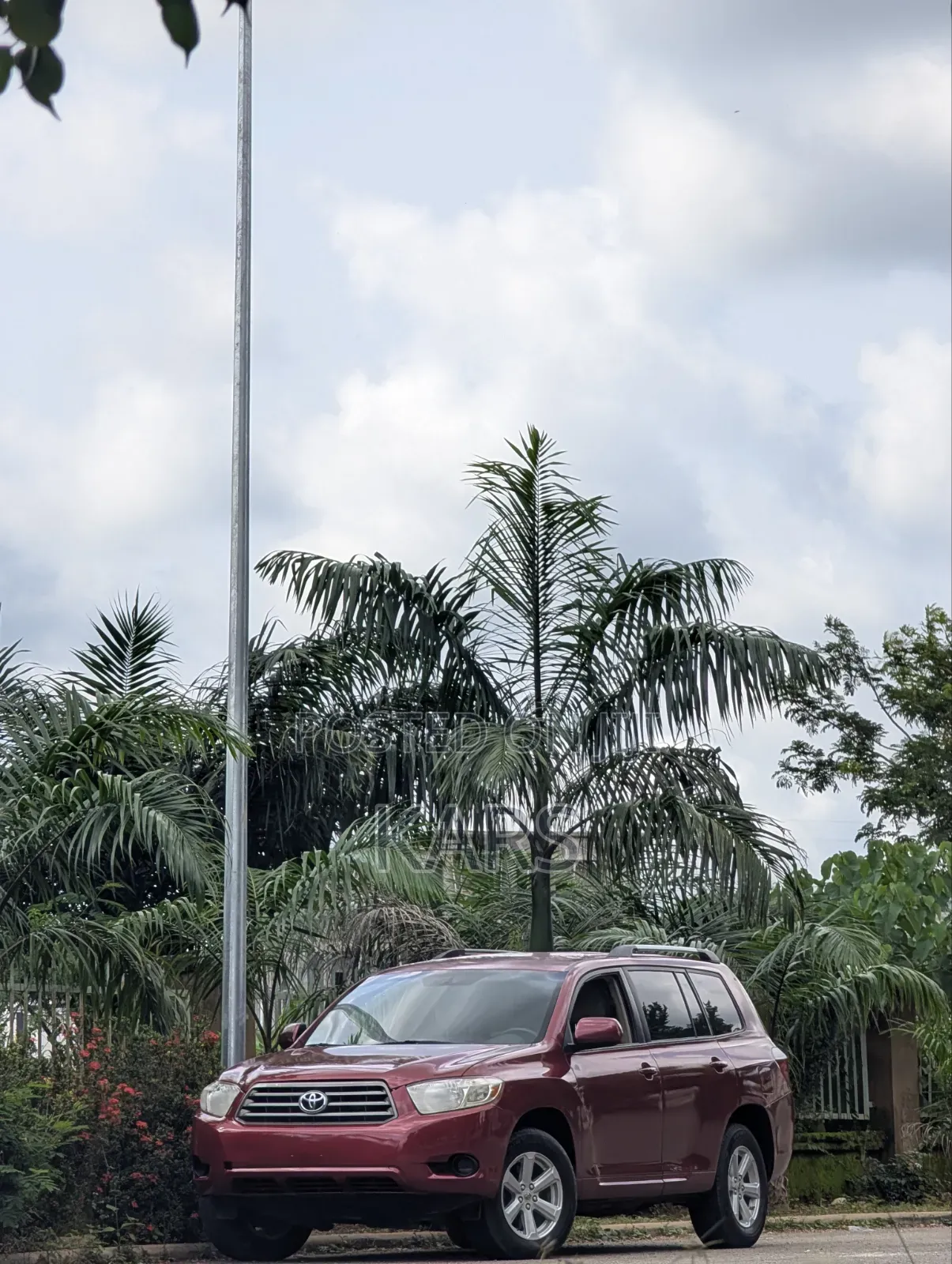 Toyota Highlander 2010 Red