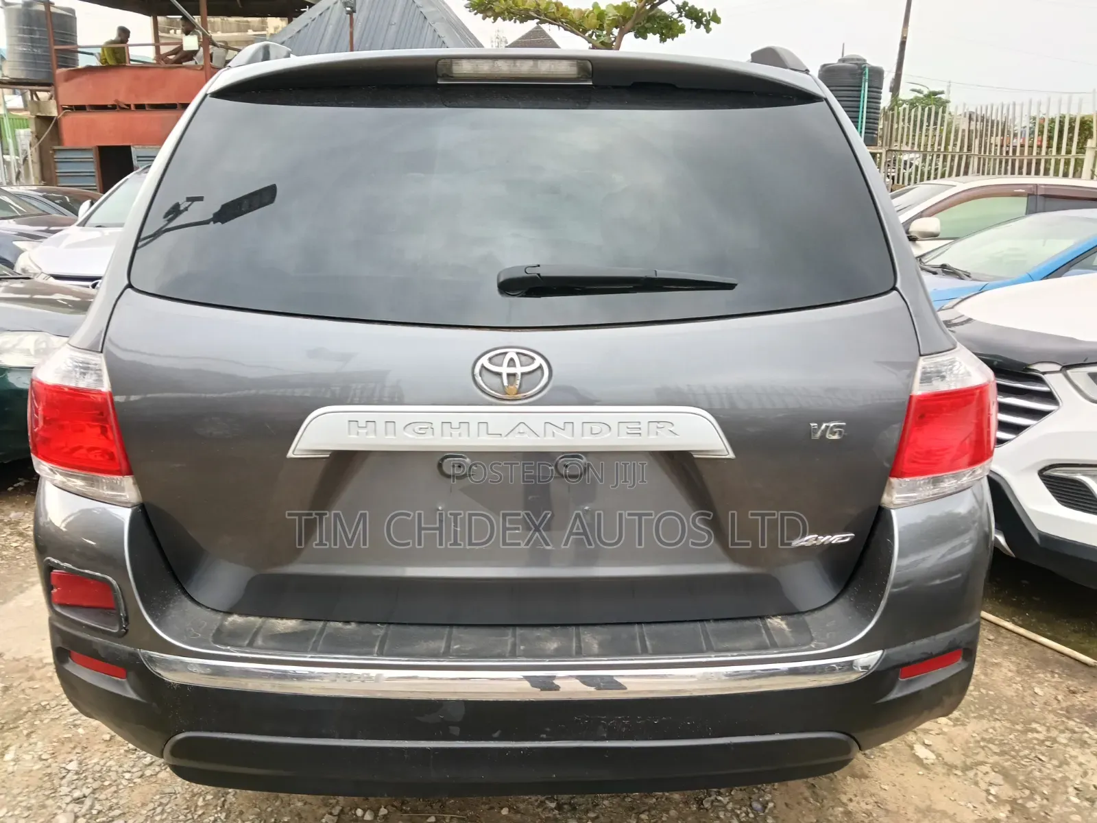 Toyota Highlander Limited 2009 Gray