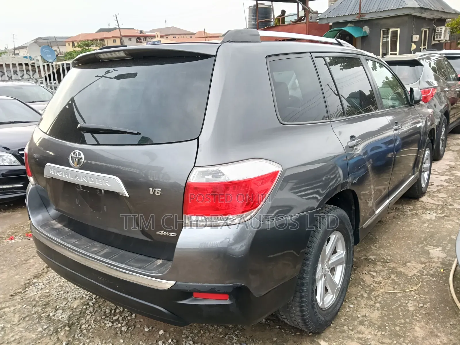 Toyota Highlander Limited 2009 Gray