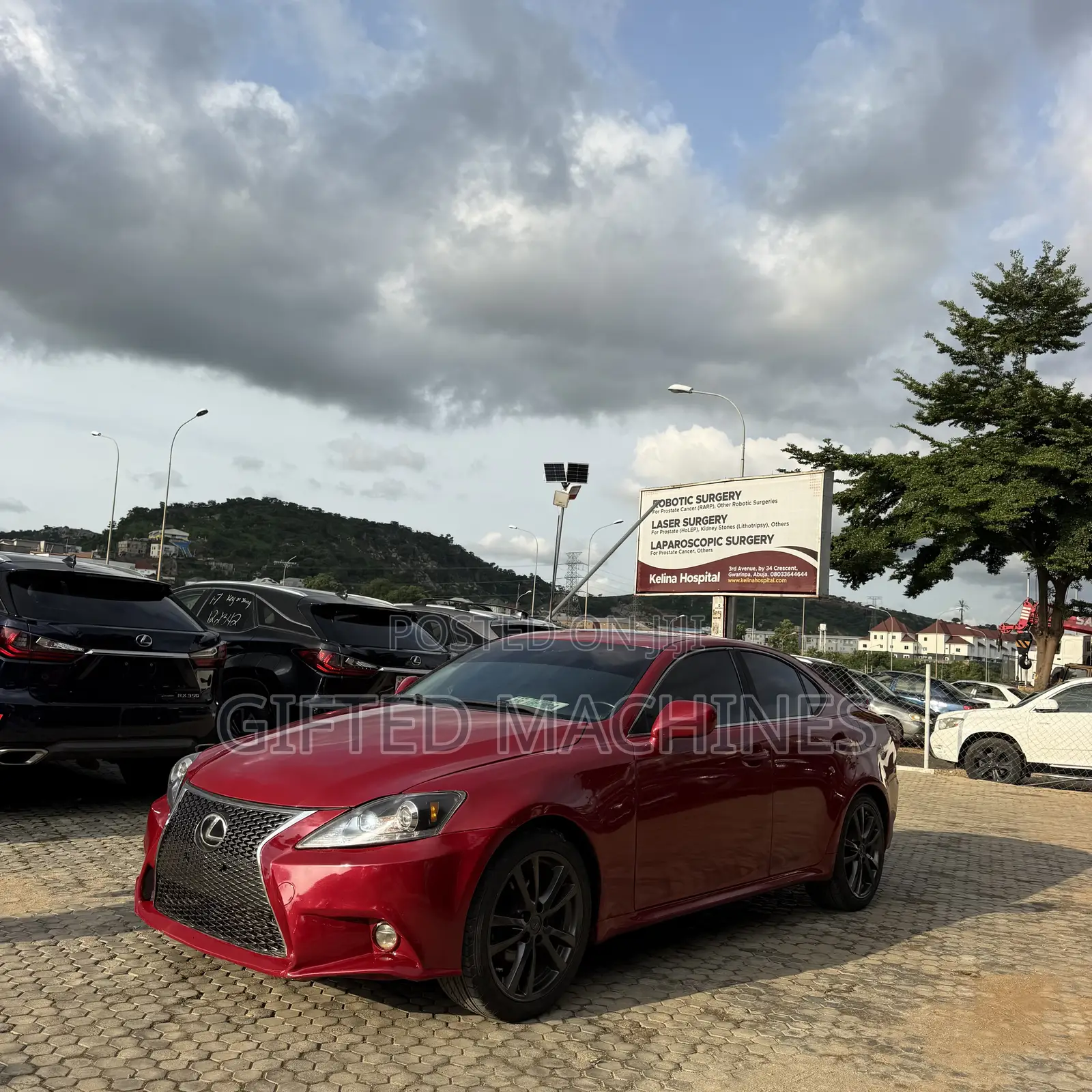 Lexus IS 250 2008 Red