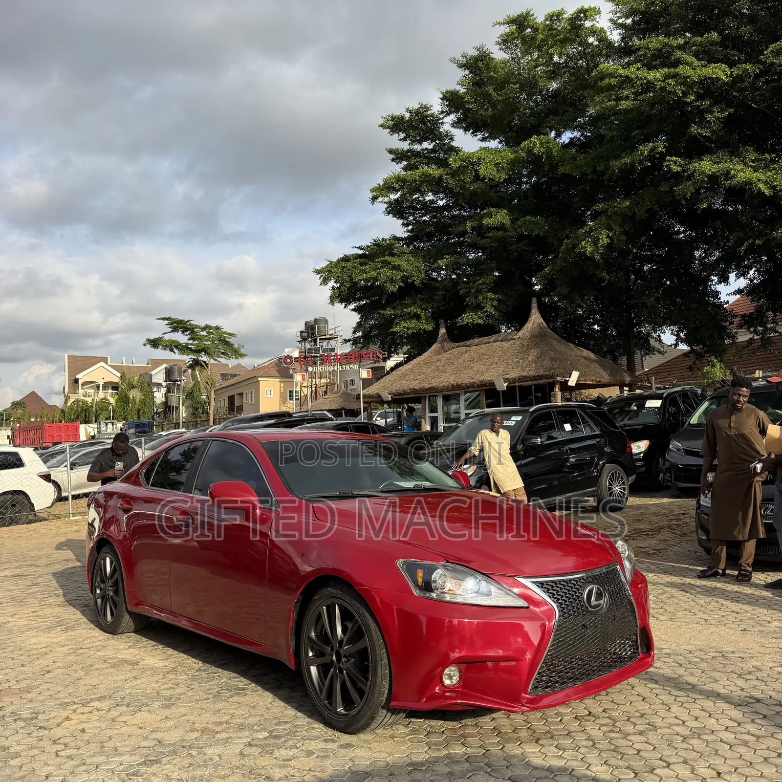 Lexus IS 250 2008 Red