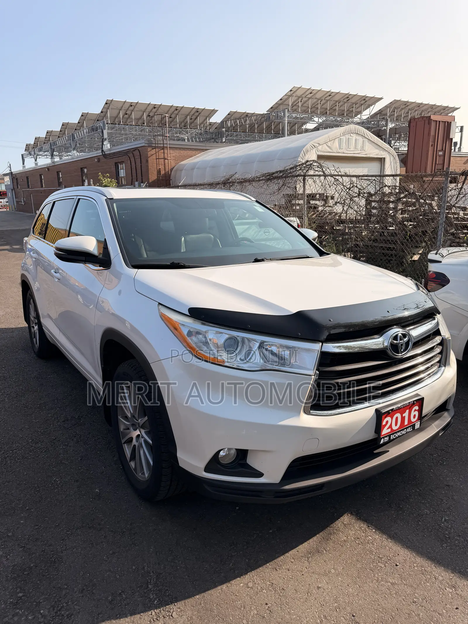 Toyota Highlander 2016 Off white