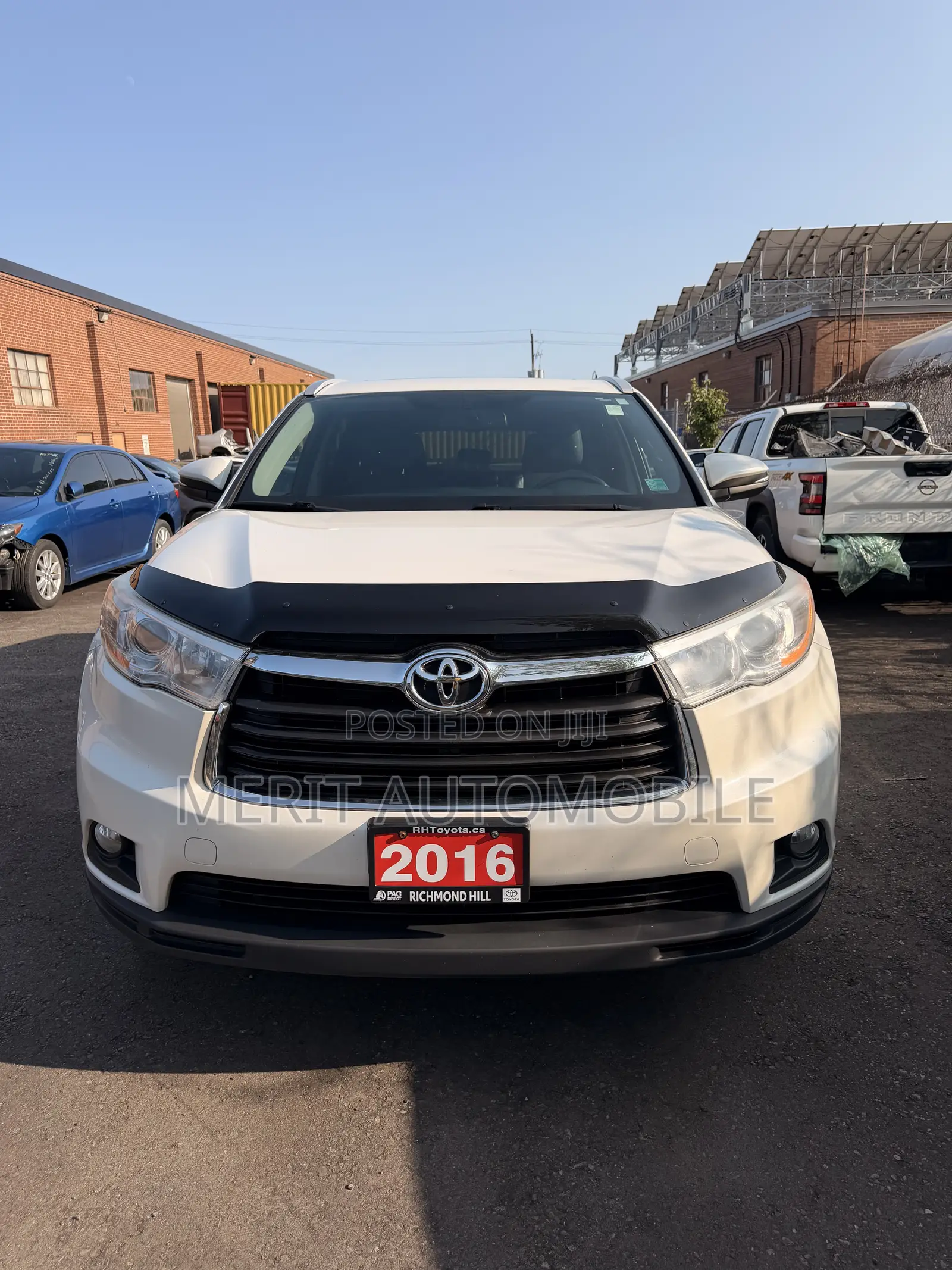 Toyota Highlander 2016 Off white