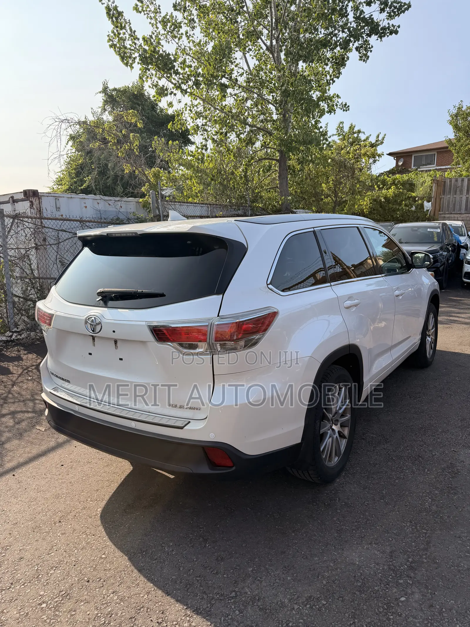 Toyota Highlander 2016 Off white