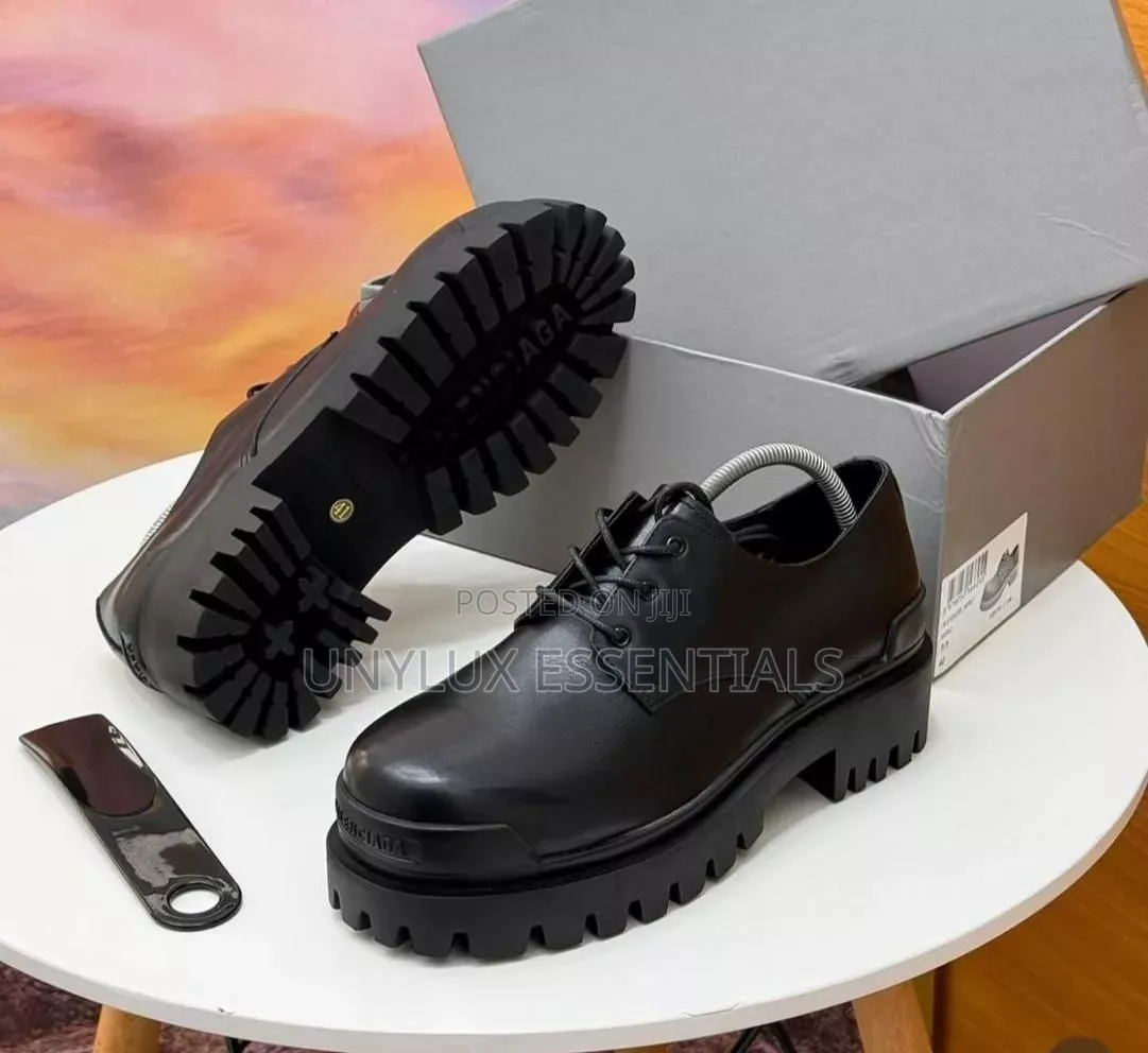 High Quality Balenciaga Chunky Derby Shoes