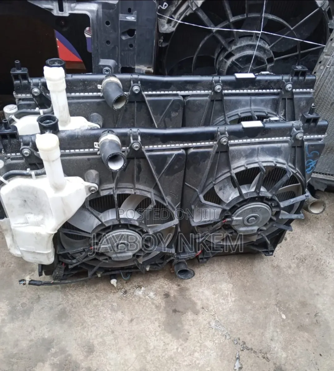Radiator and Fan AC Condenser. Sonta 2016