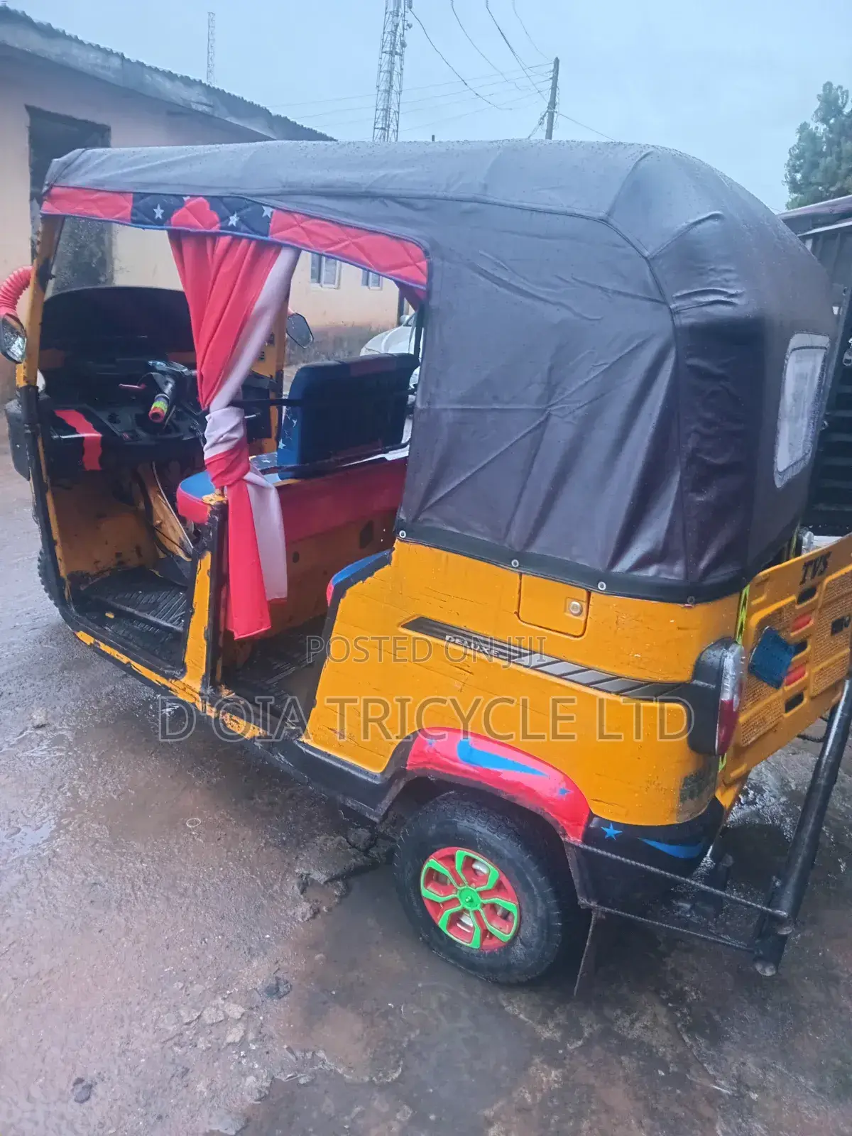 TVS King Deluxe Plus iTouch Start 2024 Yellow