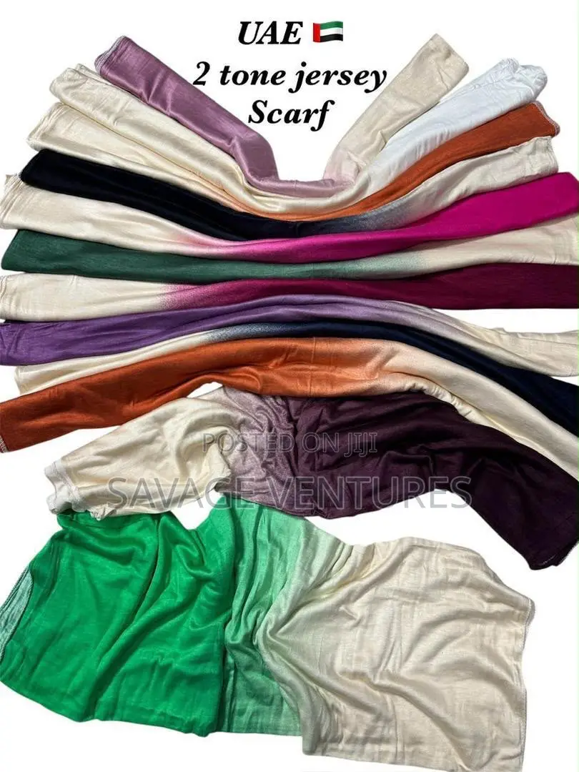 2 - Two Tone Jersey Scarf