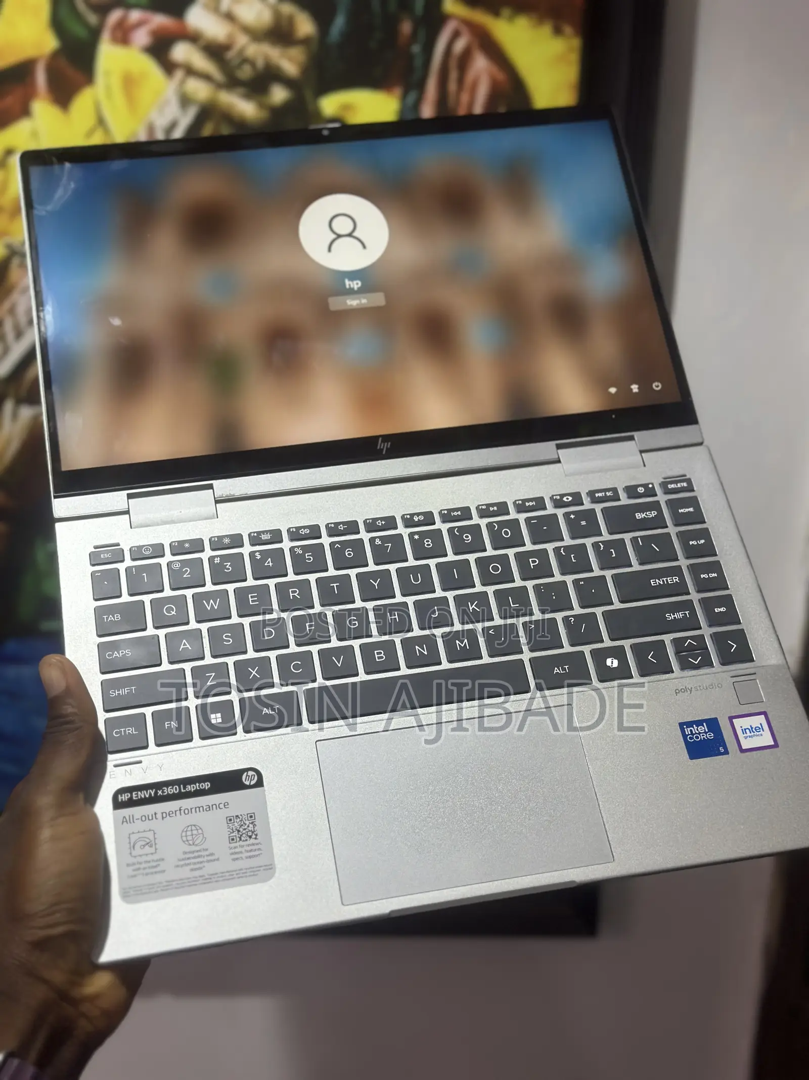 Laptop HP Envy x360 8GB Intel Core Ultra 5 SSD 512GB