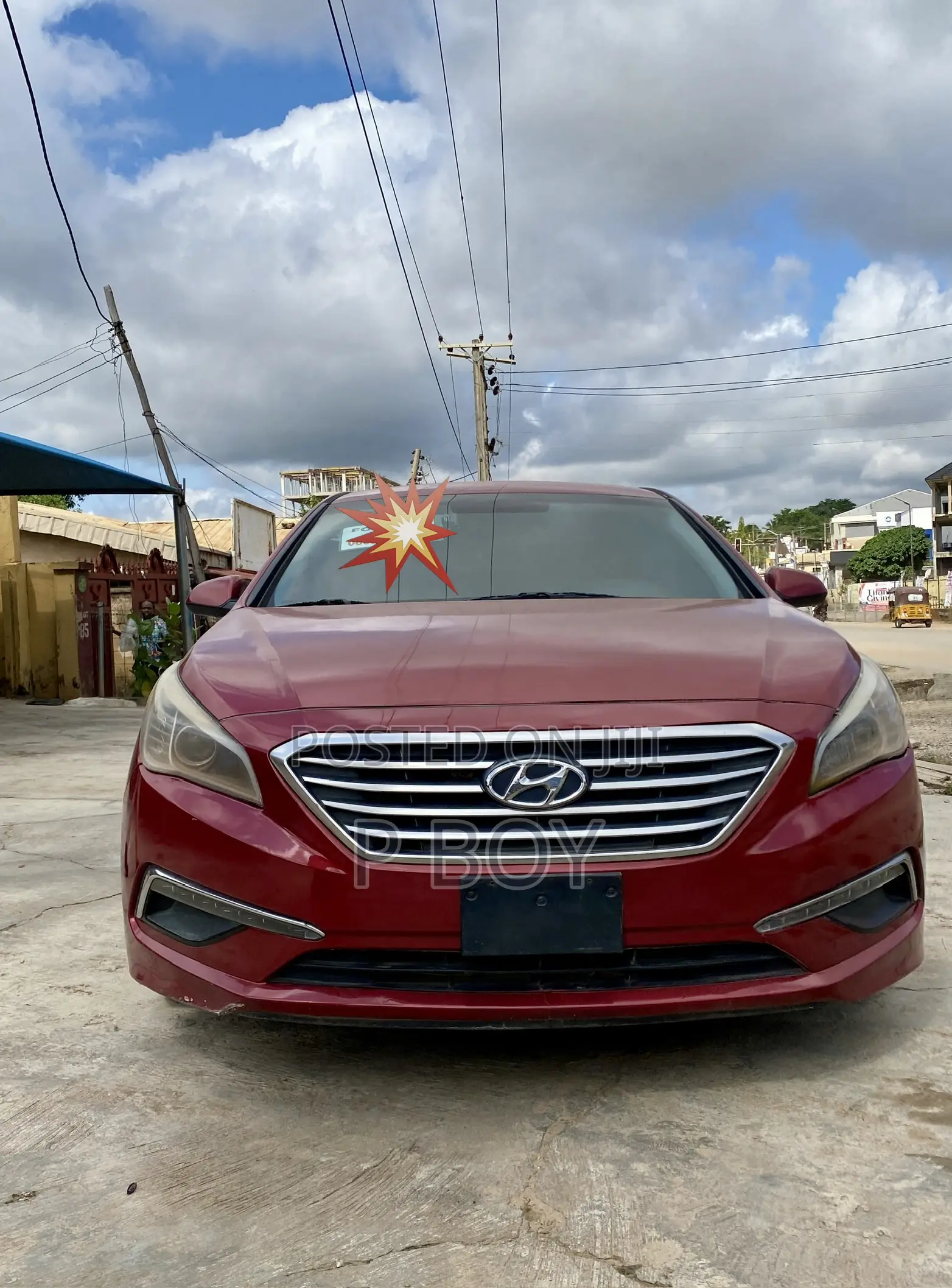 Hyundai Sonata Eco 4dr Sedan (1.6L 4cyl Turbo 7AM) 2015 Burgundy