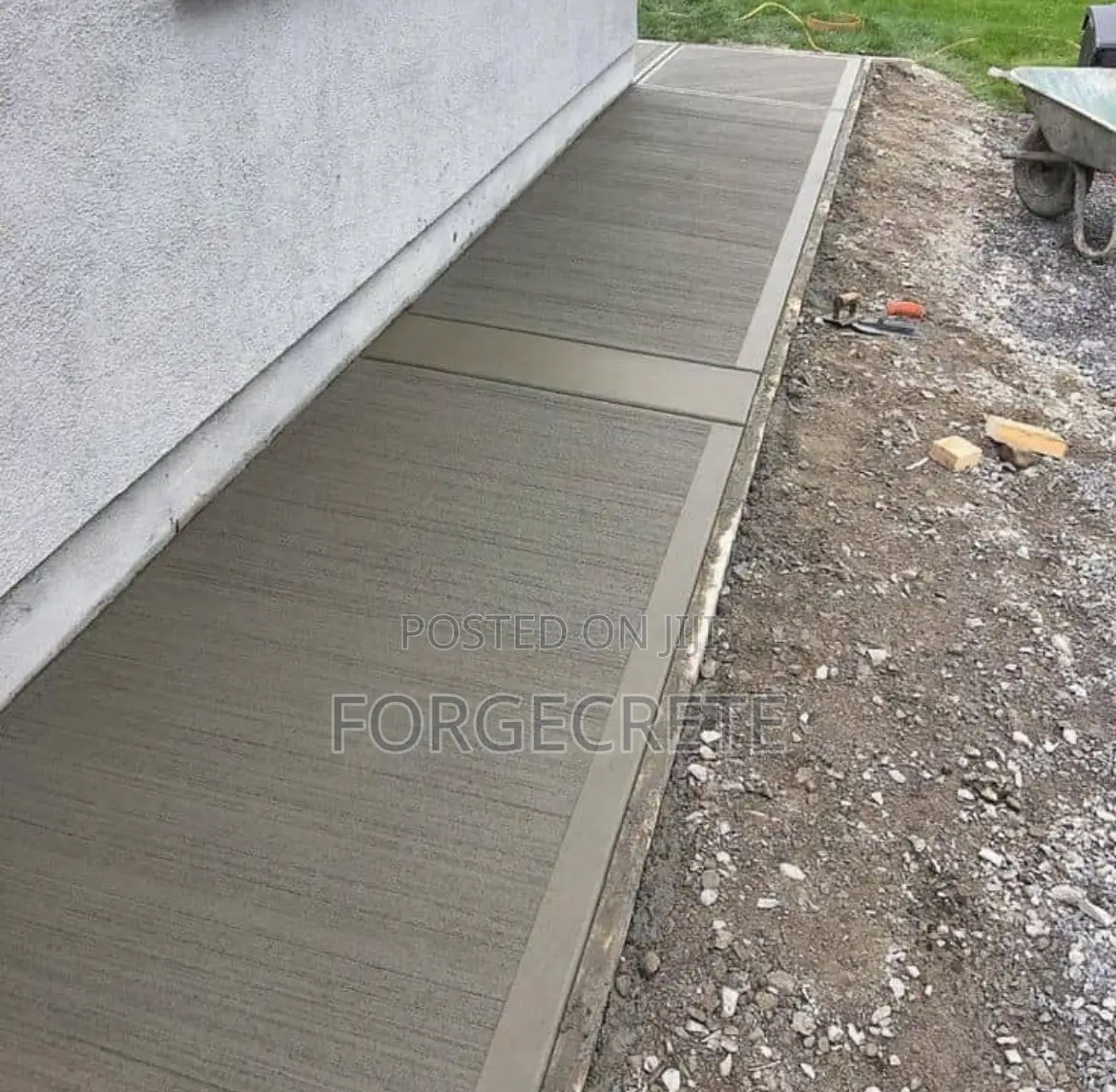 Concrete Floor Walkway