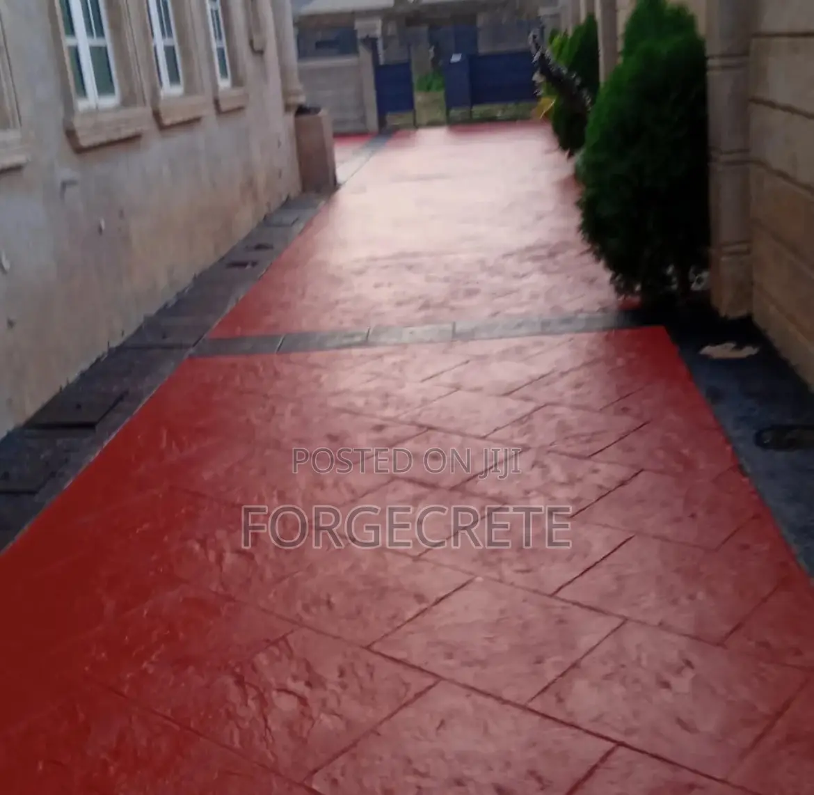 Red and Black Color Hardener