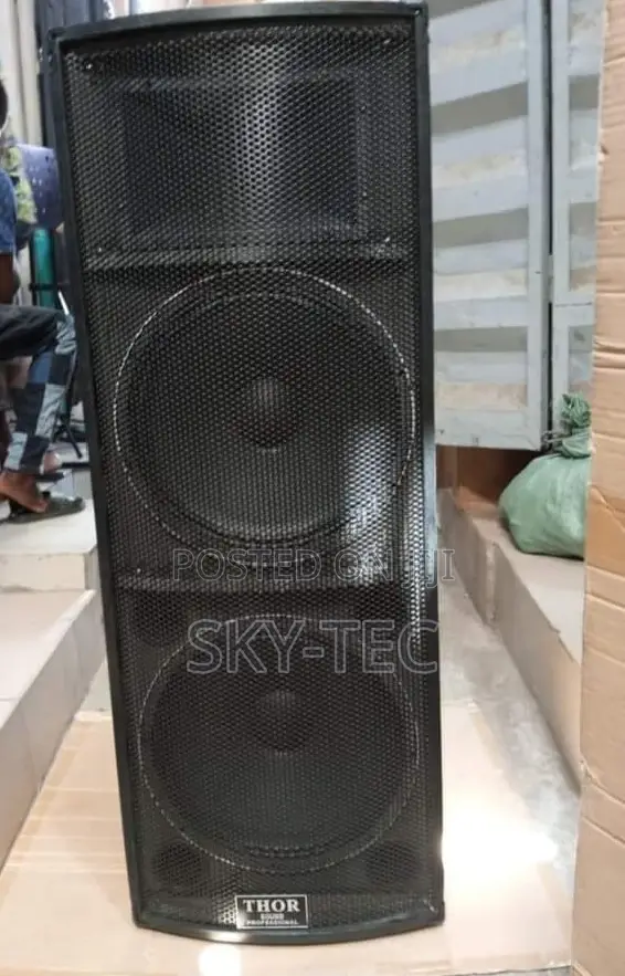 Original Thor Double 15inches Speaker 1500w Big Magnet With Crossover