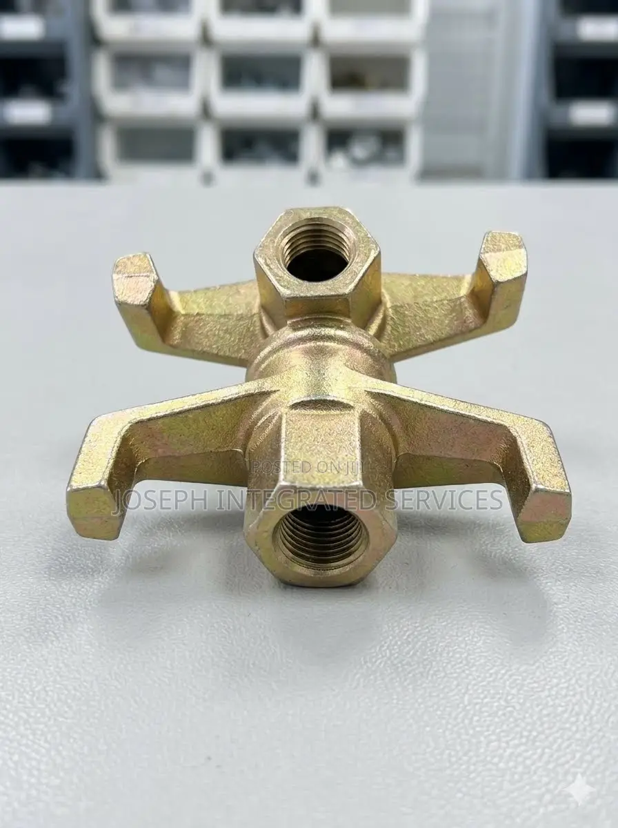 Gold-Colored Tie Wing Nut