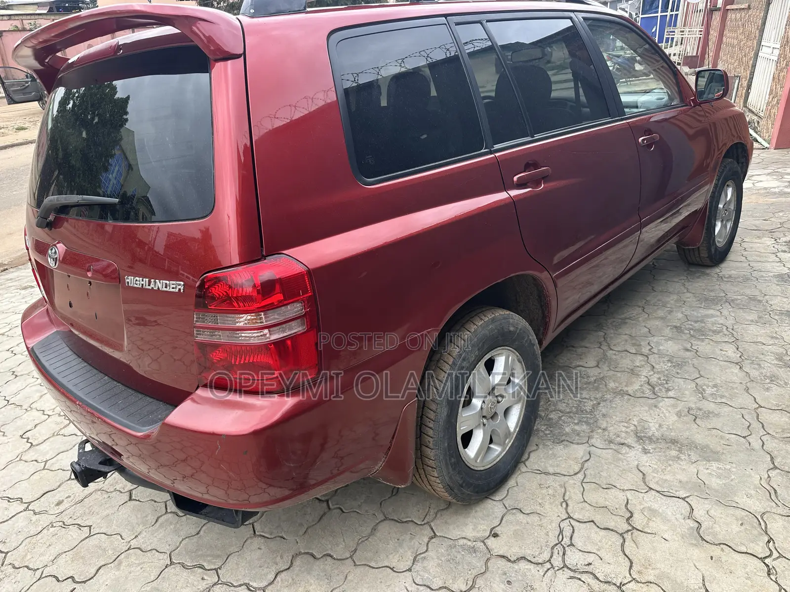 Toyota Highlander 3.0 2001 Red