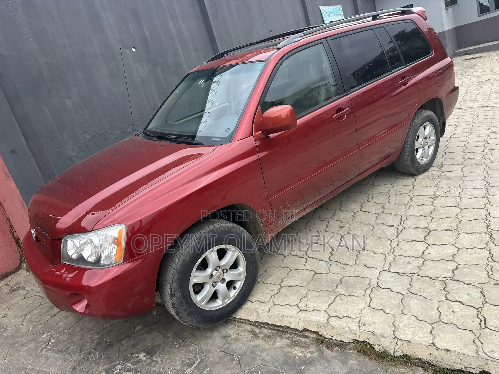 Toyota Highlander 3.0 2001 Red