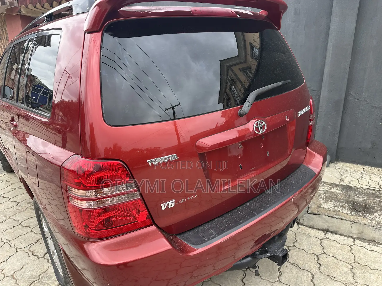 Toyota Highlander 3.0 2001 Red