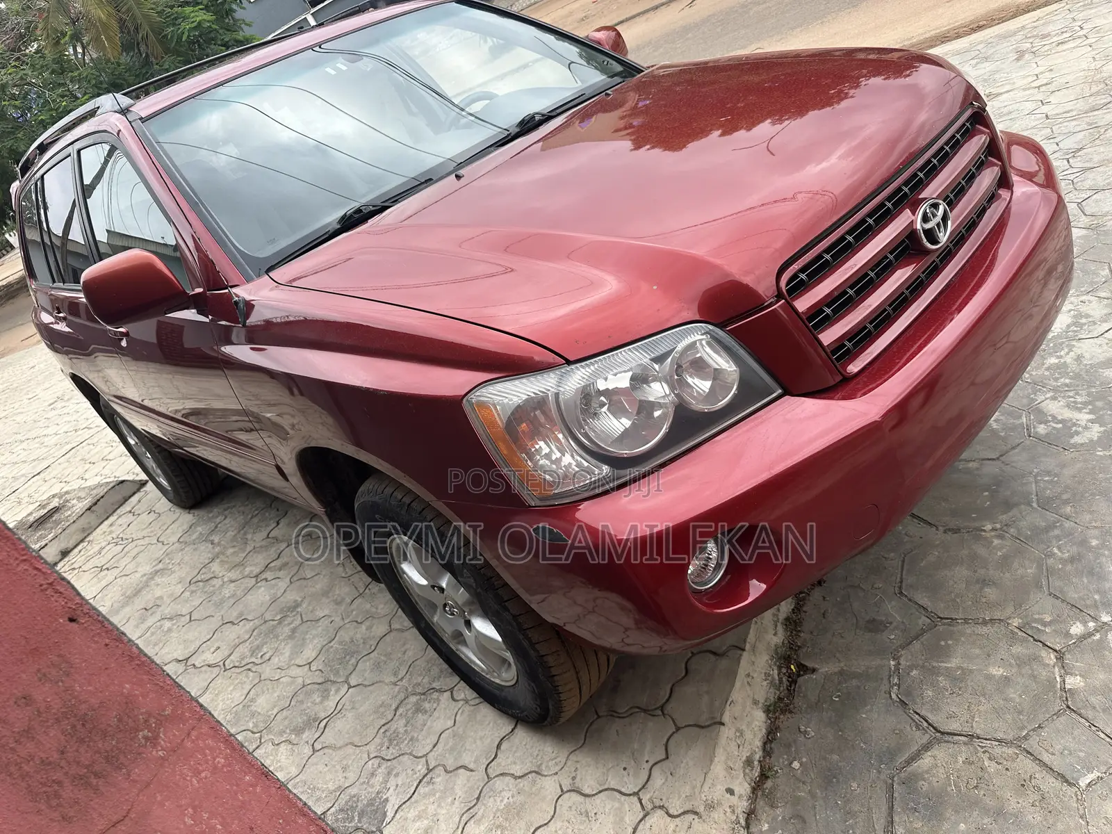 Toyota Highlander 3.0 2001 Red