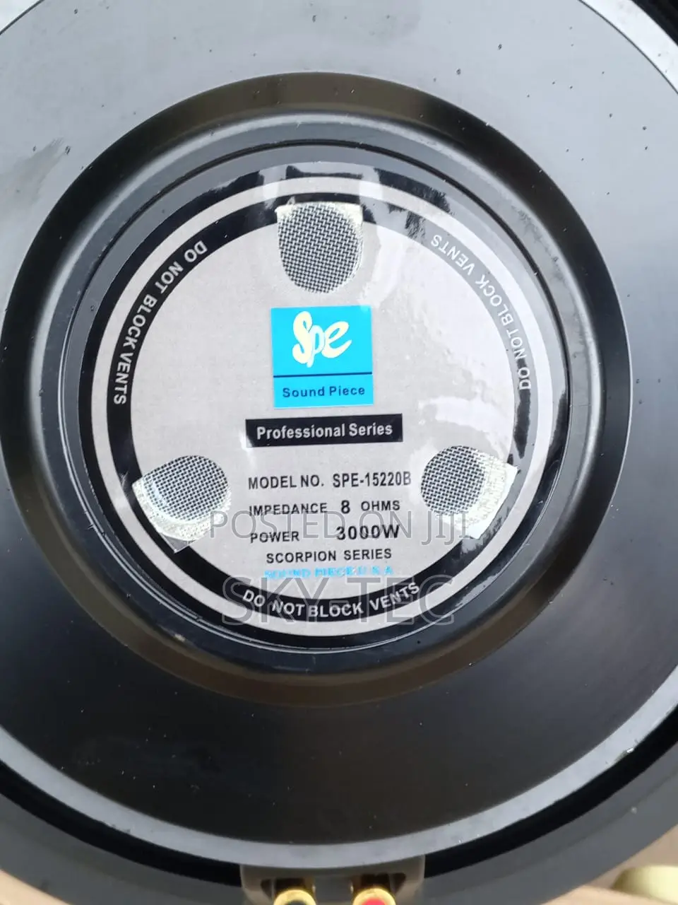 Original Sound Piece 3000w 15inches Speaker Double Big Magnet