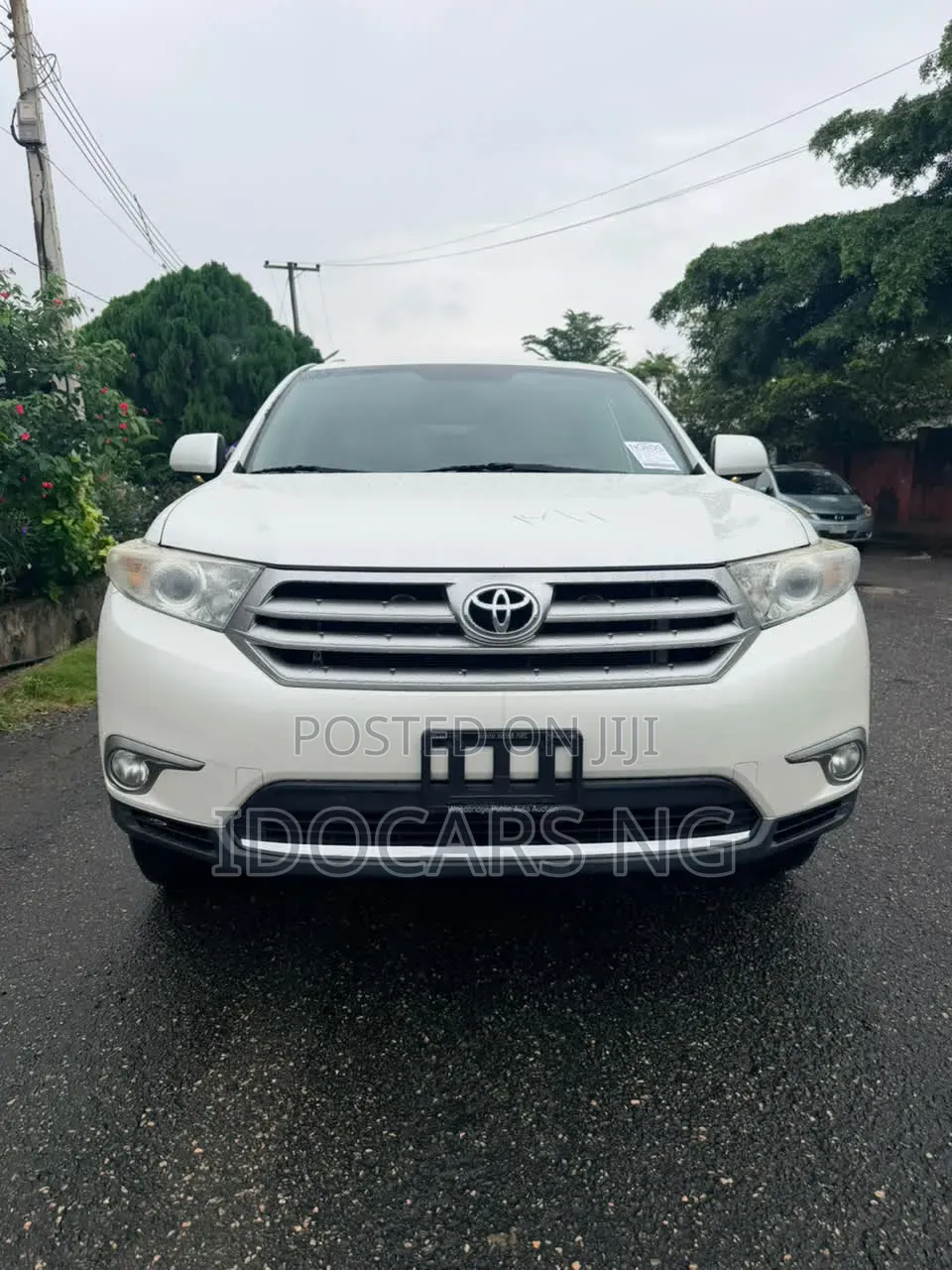Toyota Highlander Limited 3.5l 4WD 2013 White
