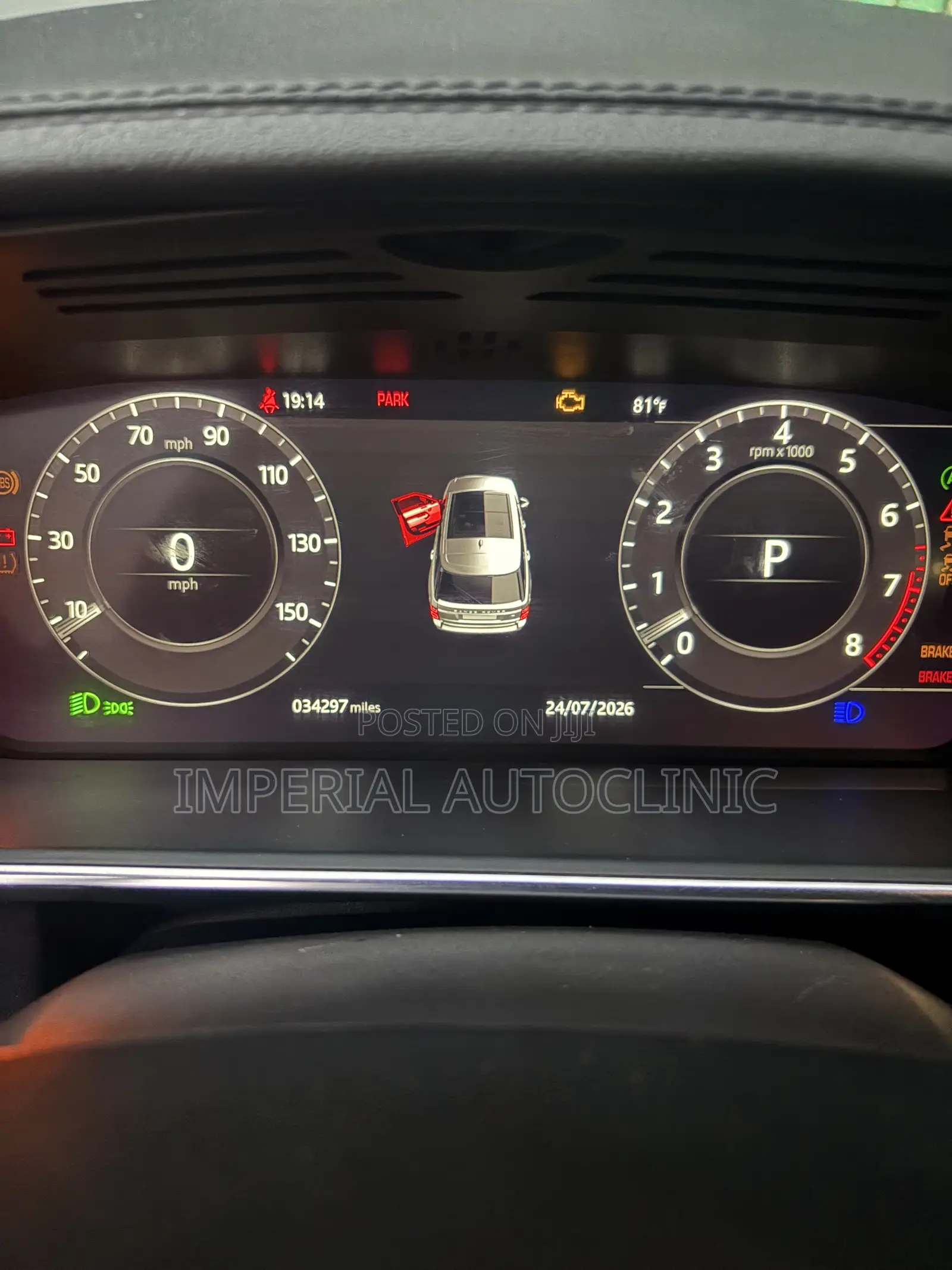 Land Rover Range Rover 3.0L V6 Supercharged 2019 White