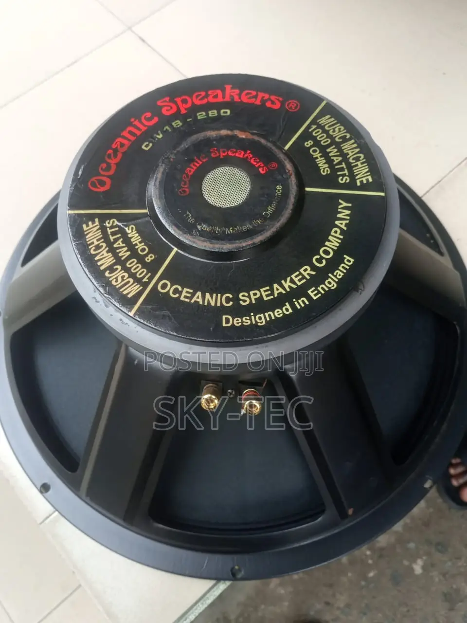 Original Oceanic 18inch 1000w Sub Woofer Speaker Double Big Magnet