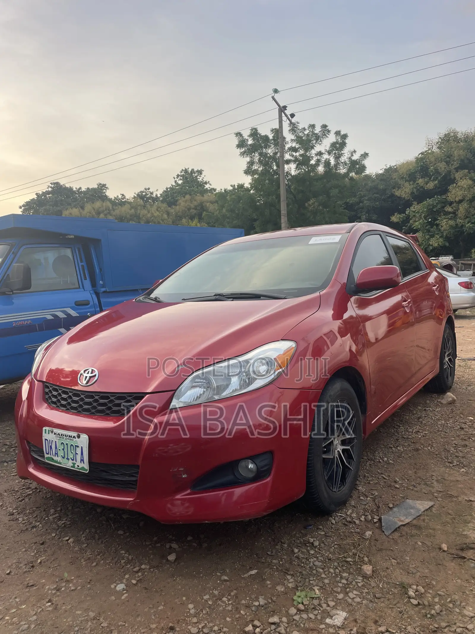 Toyota Matrix S Hatchback FWD (2.4L 4cyl 5A) 2013 Red