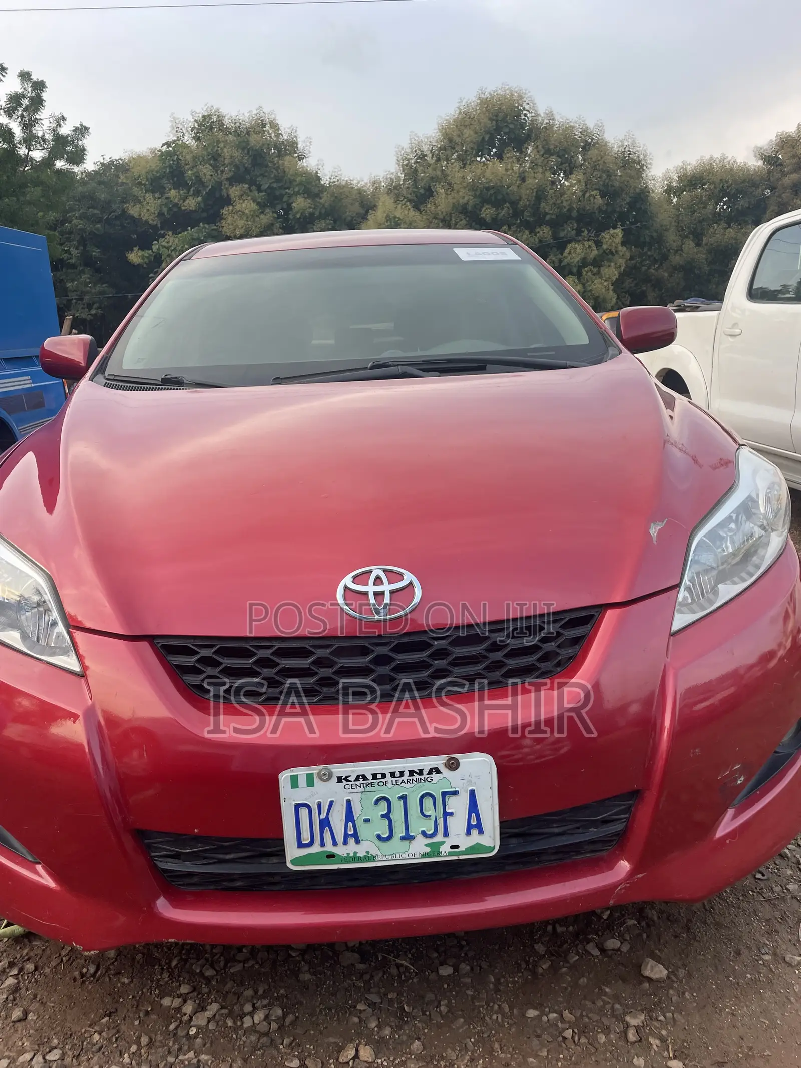 Toyota Matrix S Hatchback FWD (2.4L 4cyl 5A) 2013 Red