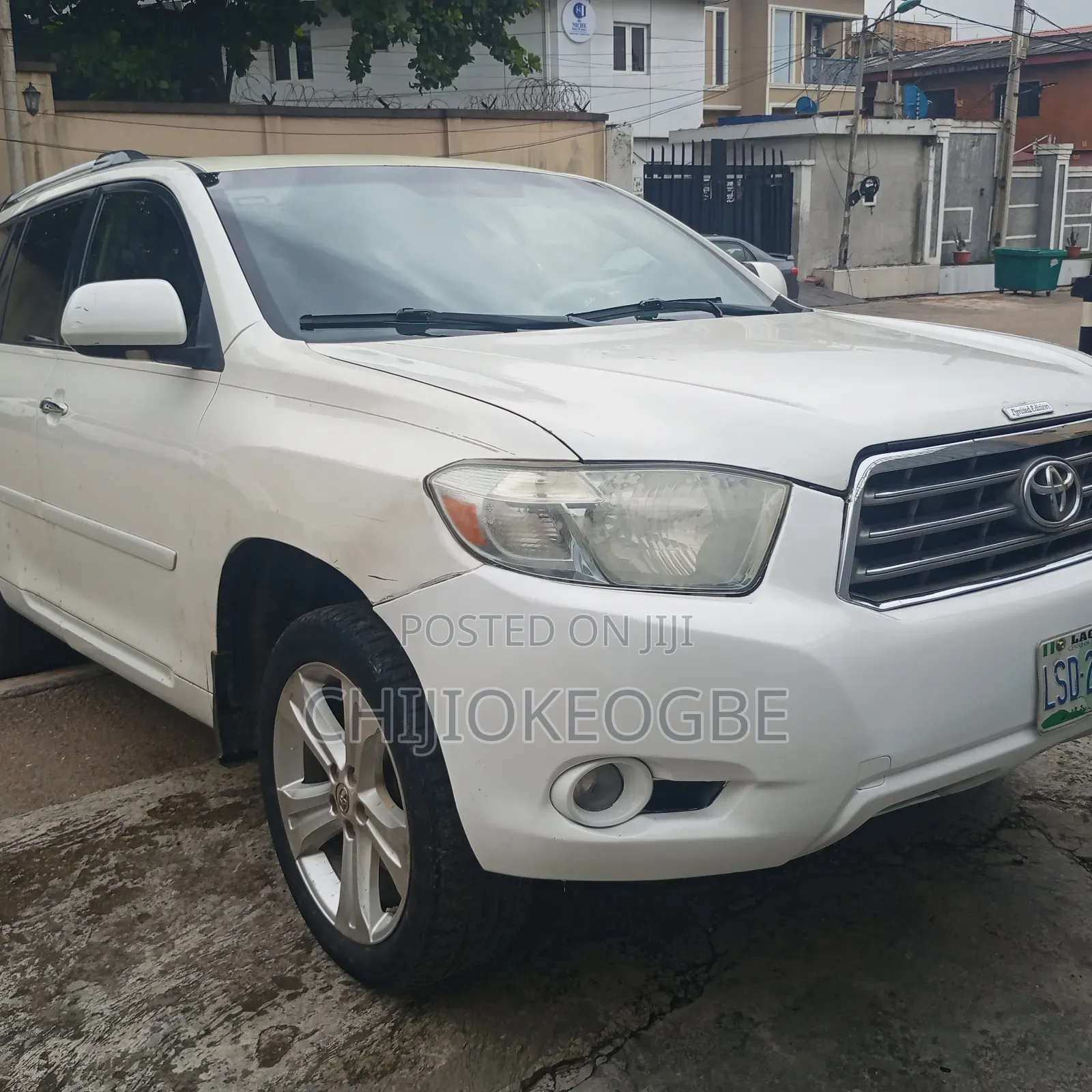 Toyota Highlander 2008 White