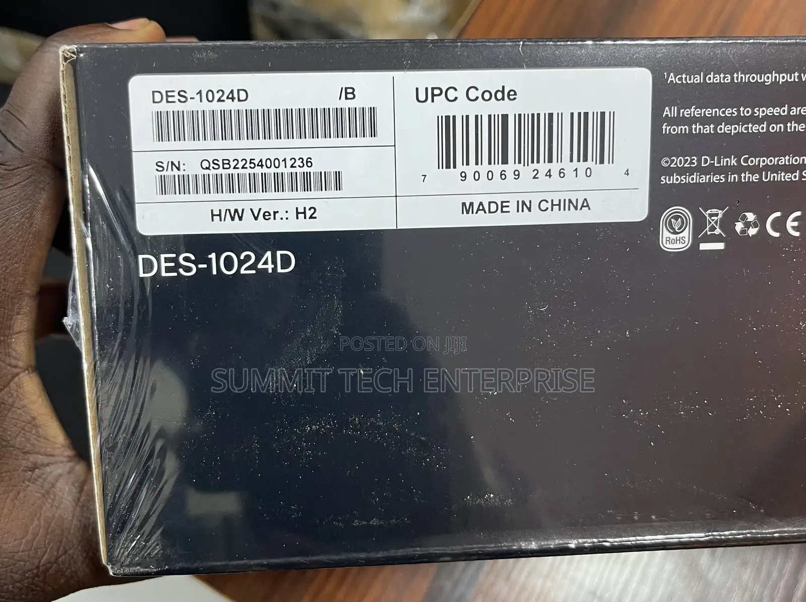 Dlink 24port 10/100 Switch (Metal)