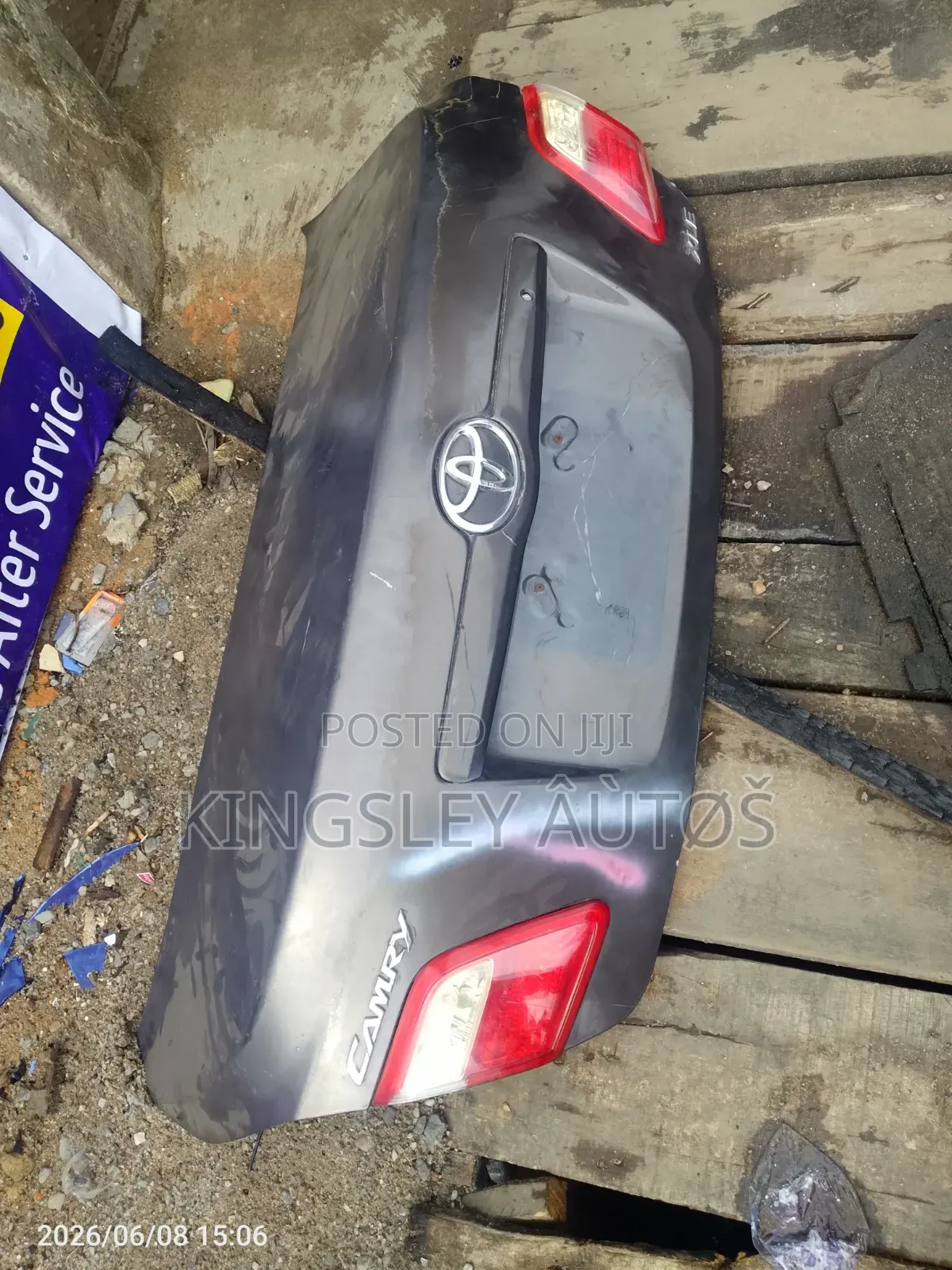 Complete Back Boot Camry 2007