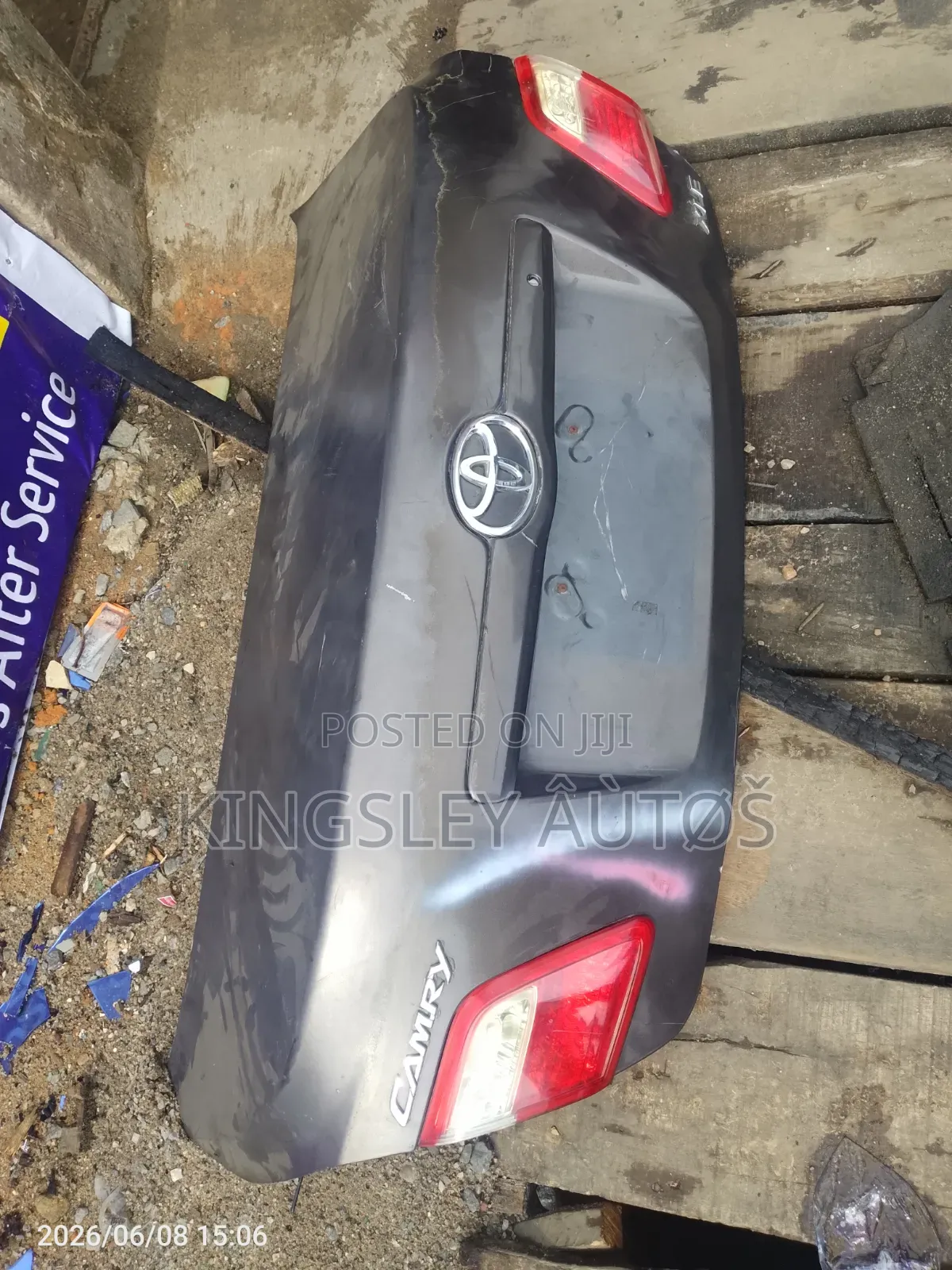 Complete Back Boot Camry 2007