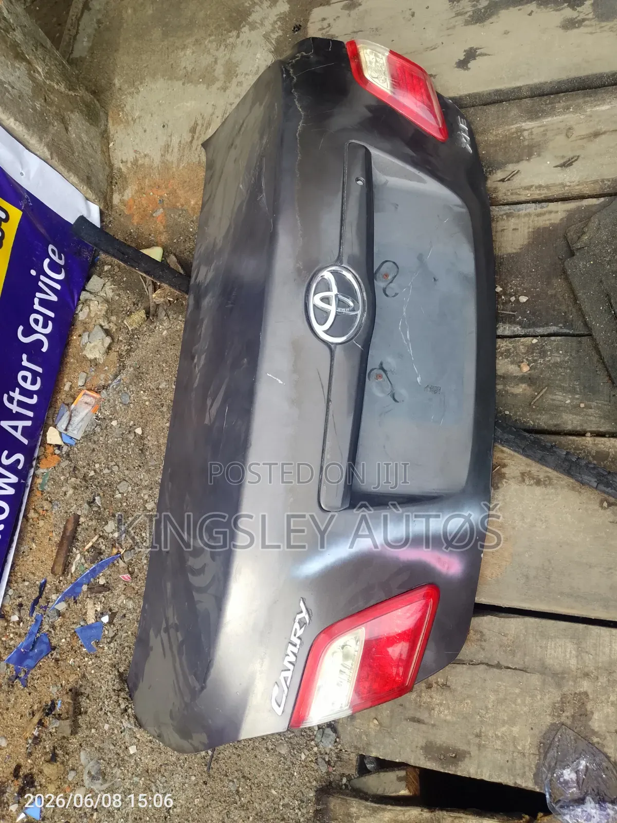 Complete Back Boot Camry 2007
