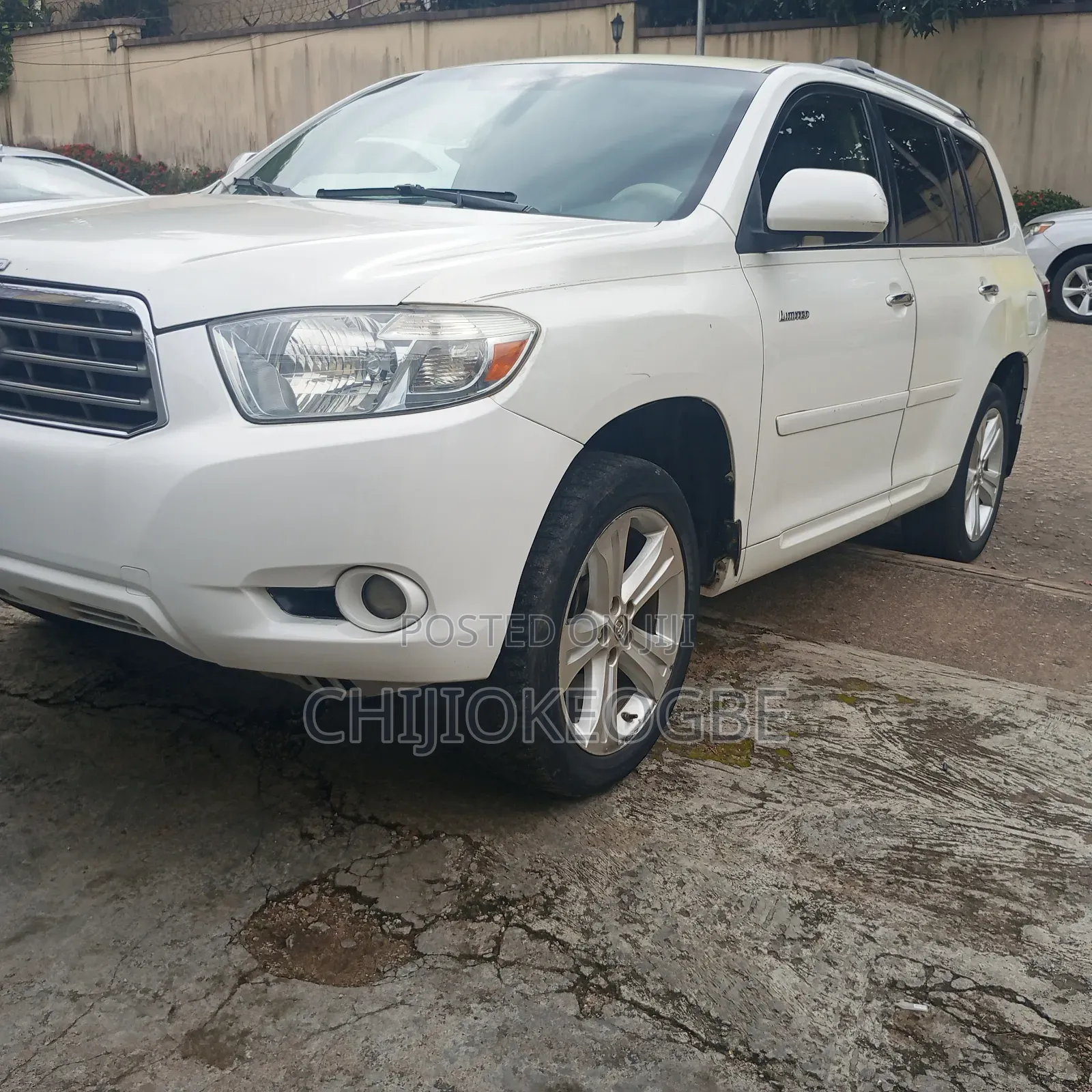 Toyota Highlander 2008 White