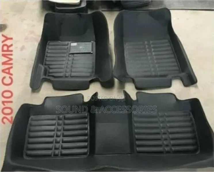Toyota Camry 2007-2011 Black 3d Customised Floormat