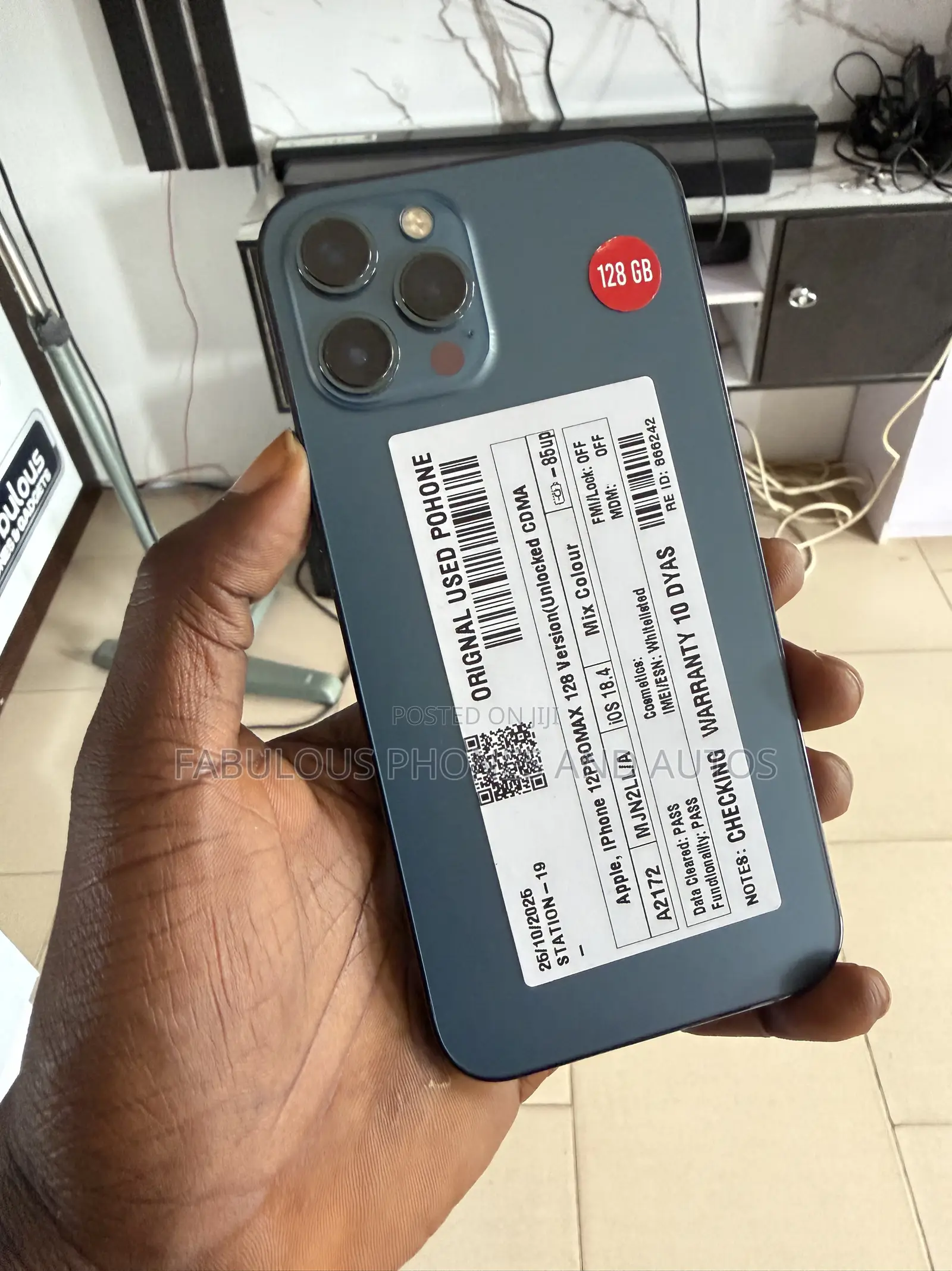 Apple iPhone 12 Pro Max 128 GB Blue