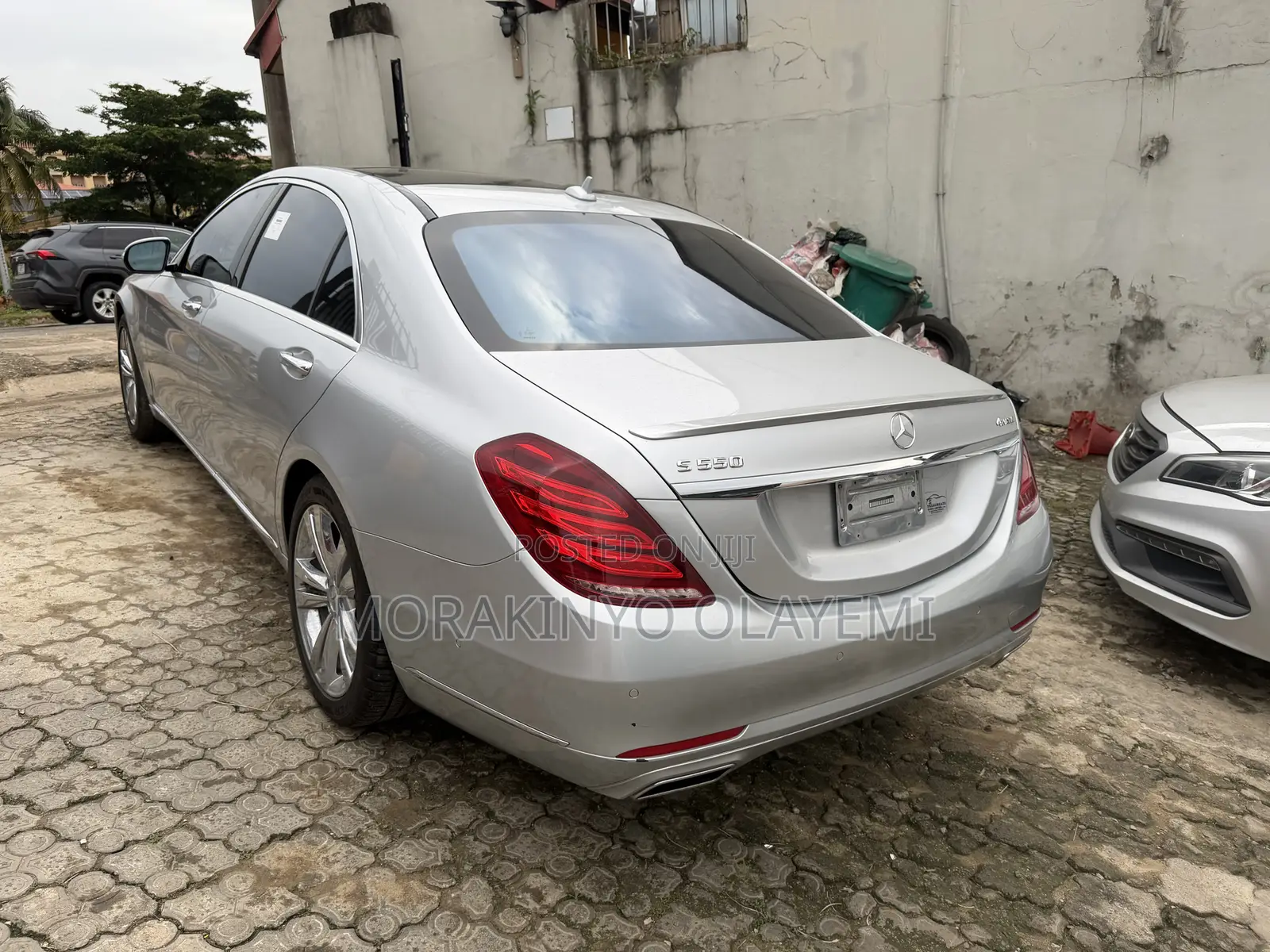 Mercedes-Benz S-Class S 550 4MATIC 2015 Silver
