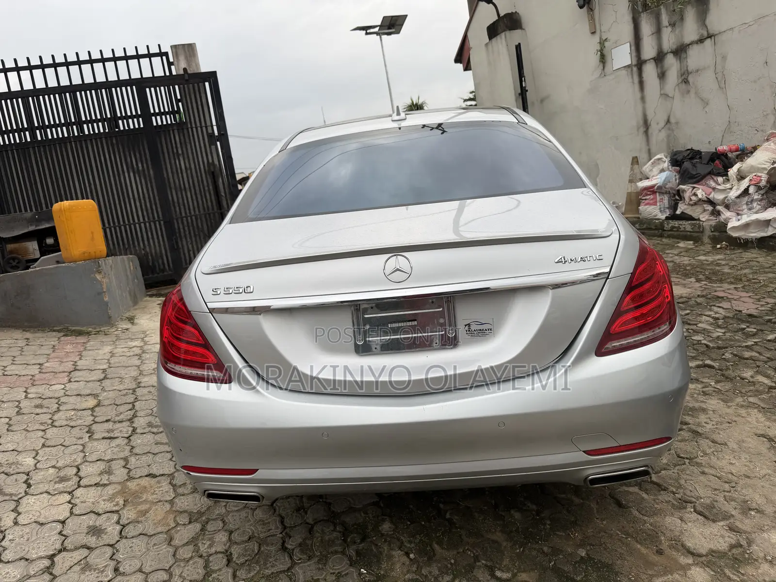 Mercedes-Benz S-Class S 550 4MATIC 2015 Silver
