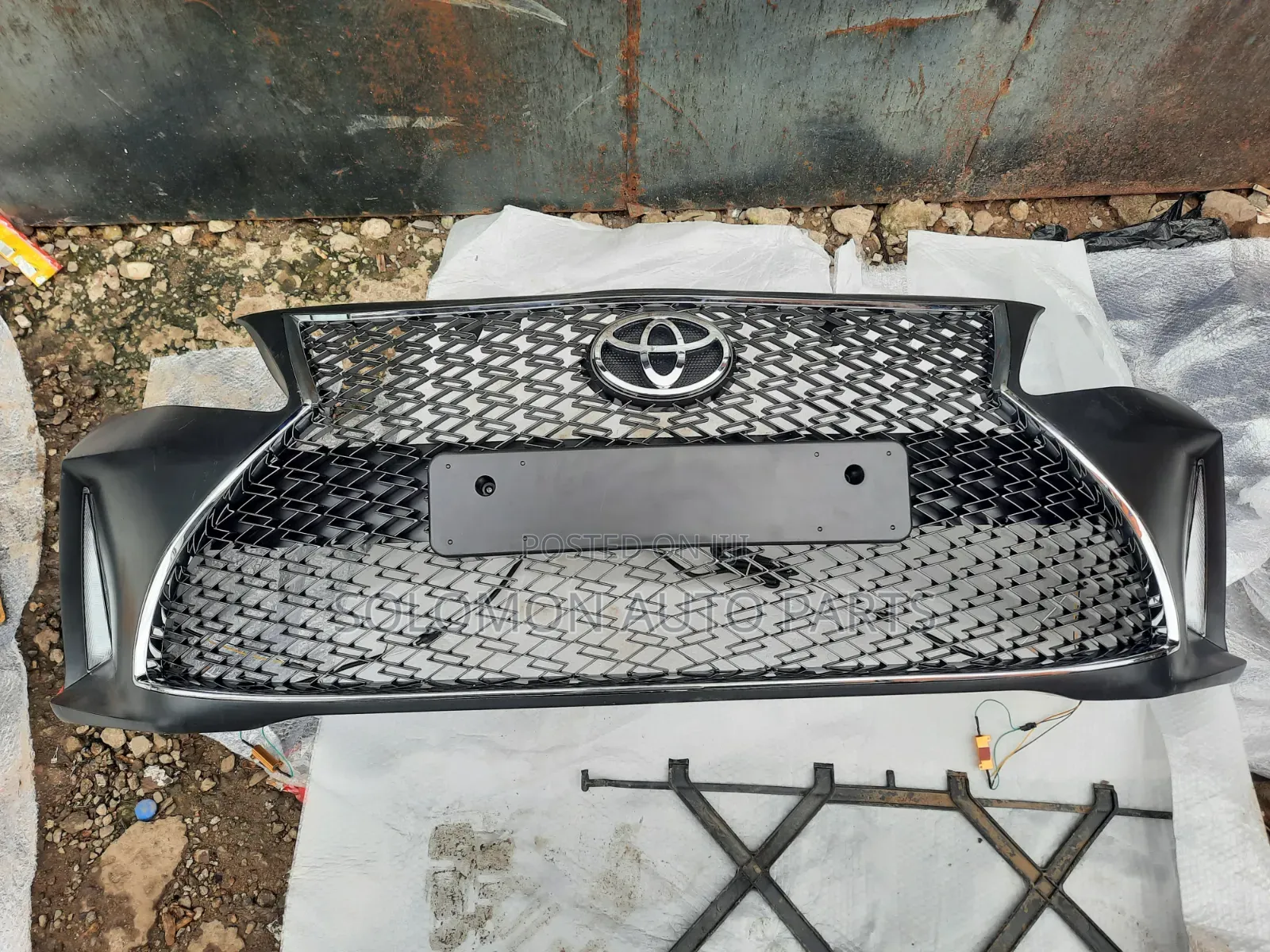 Front Bumper Corolla 2009 2010 2012 Upgrade Type